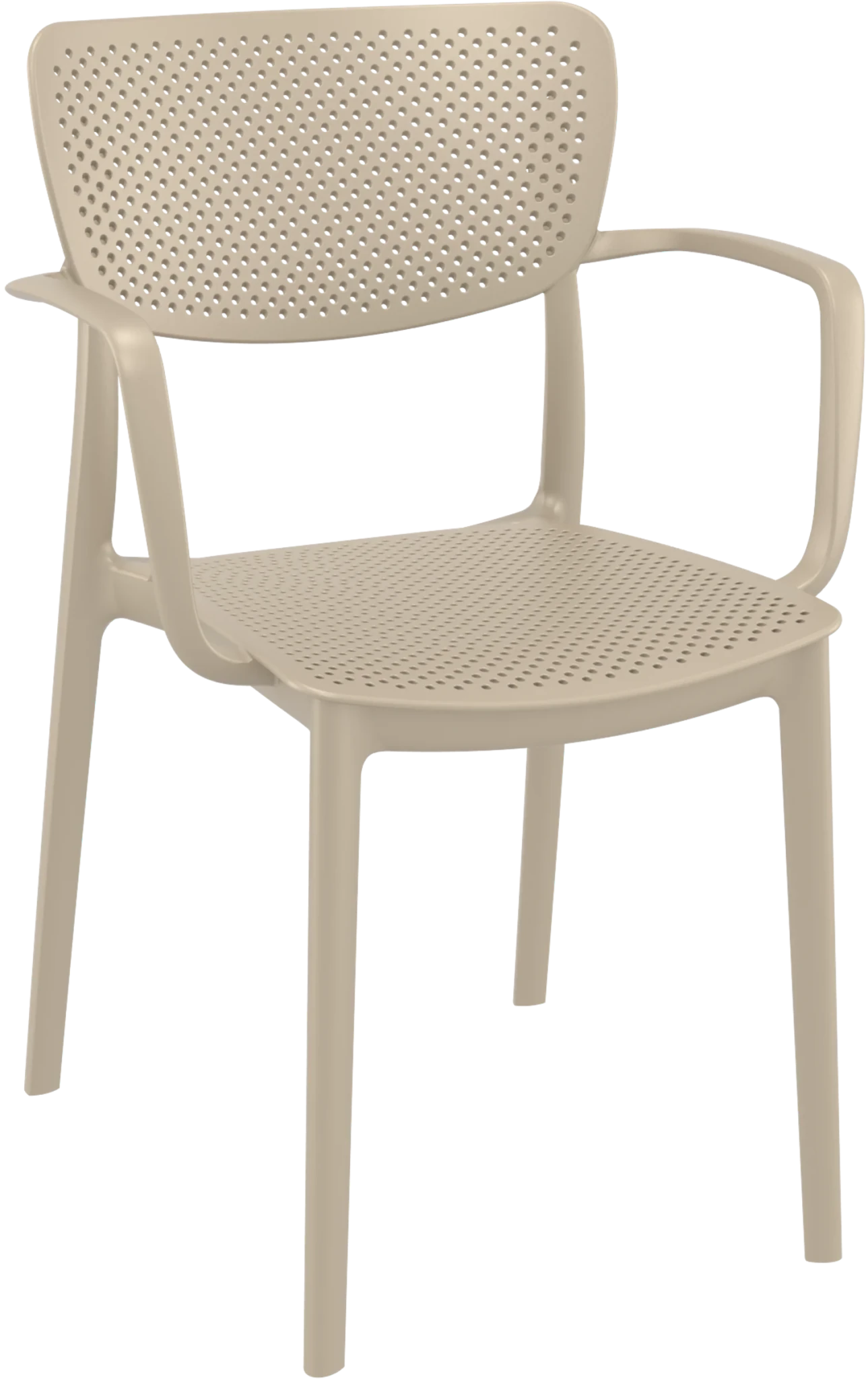 Siesta Loft Armchair Taupe | Office Furniture Designs
