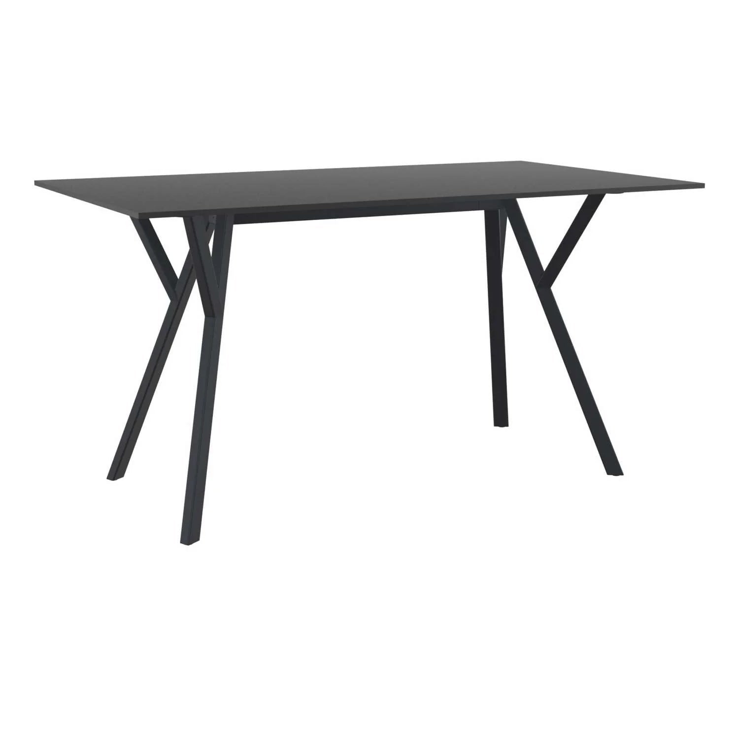 Siesta Max Table 140 Black | Office Furniture Designs