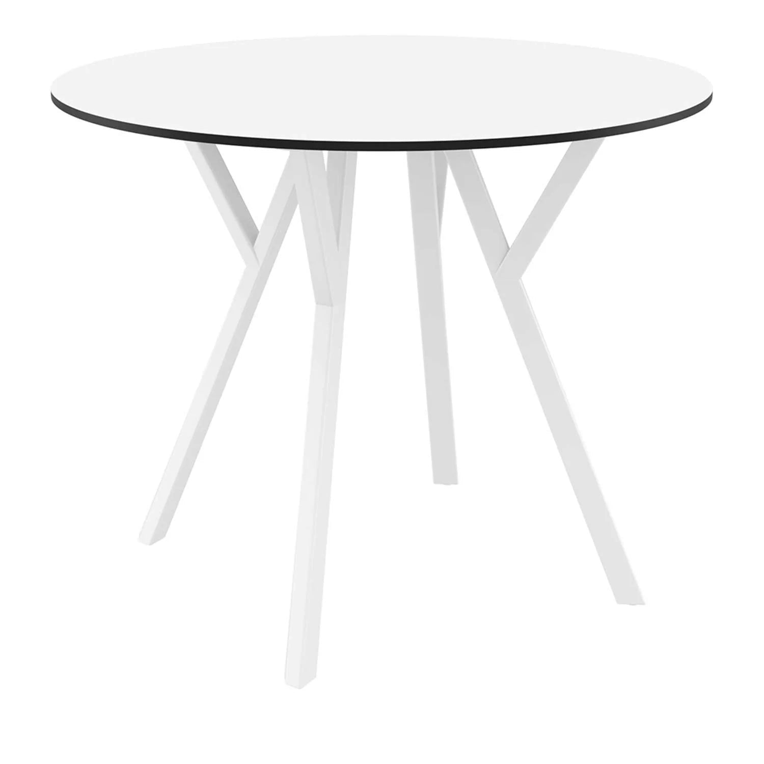 Siesta Max Table 90 Round White | Office Furniture Designs