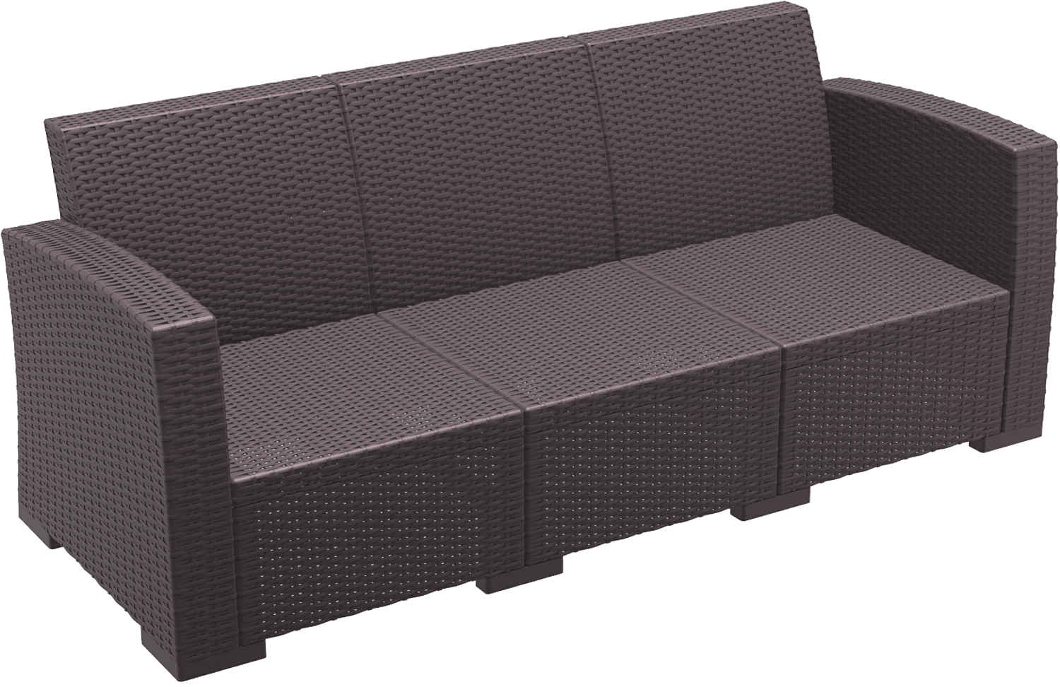 Siesta Monaco Lounge Sofa XL None Chocolate | Office Furniture Designs