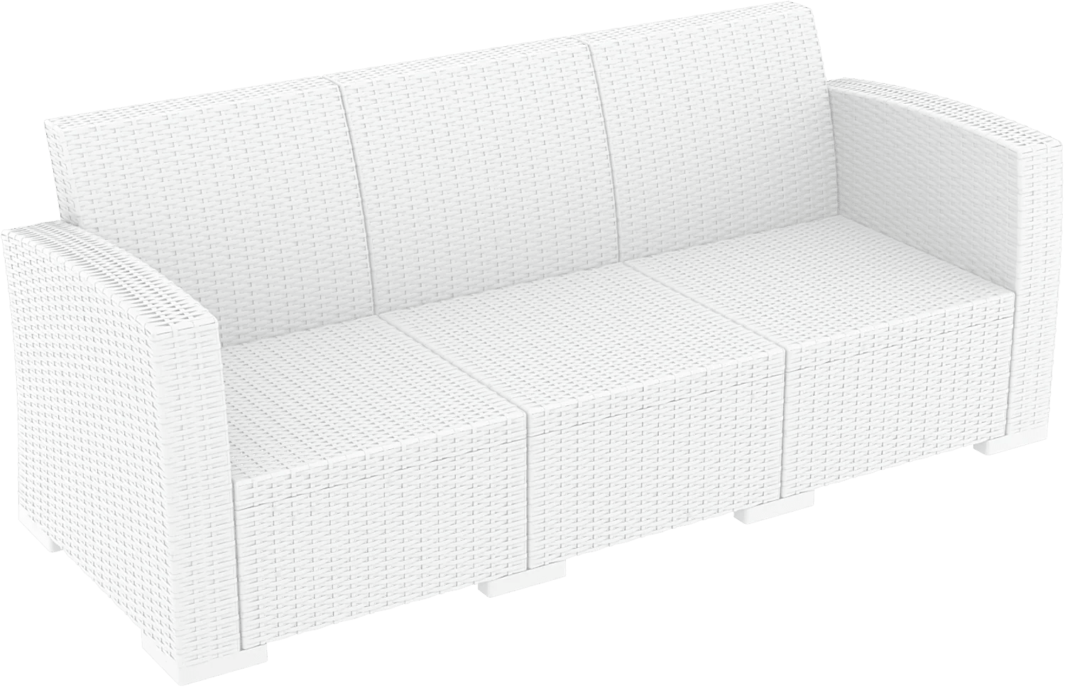 Siesta Monaco Lounge Sofa XL None White | Office Furniture Designs