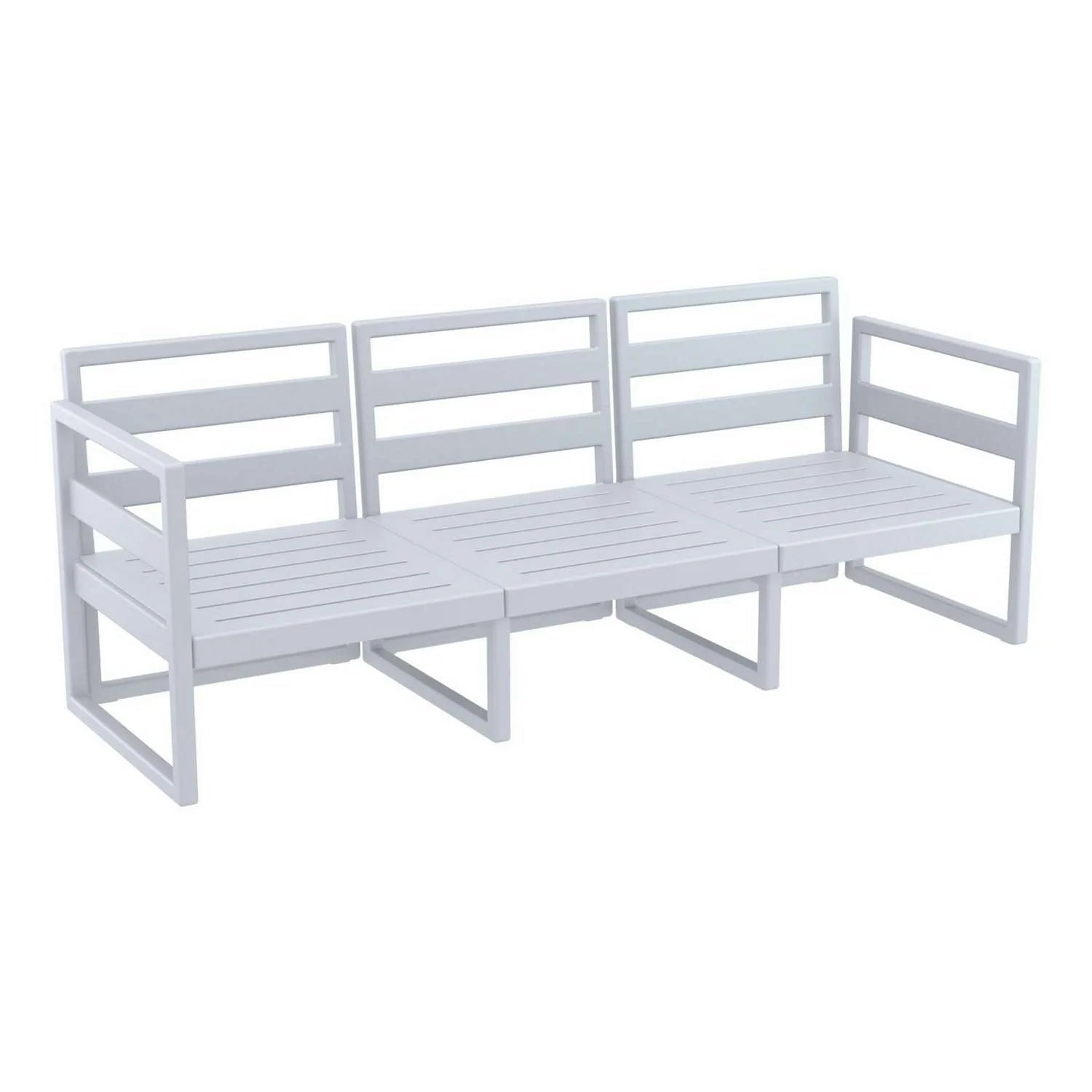 Siesta Mykonos Lounge Sofa XL None Silver Grey | Office Furniture Designs