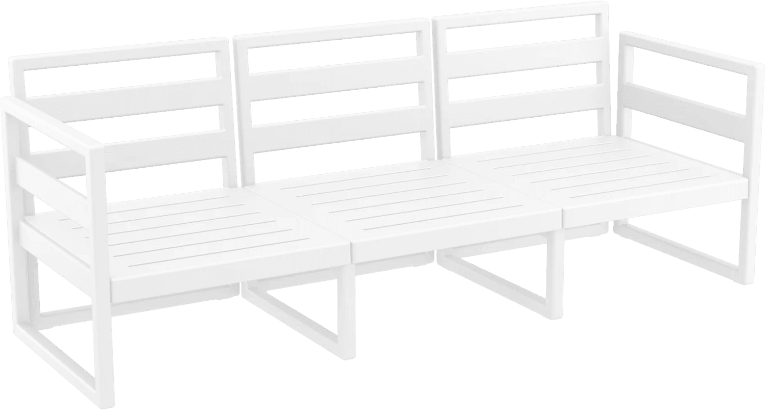 Siesta Mykonos Lounge Sofa XL None White | Office Furniture Designs