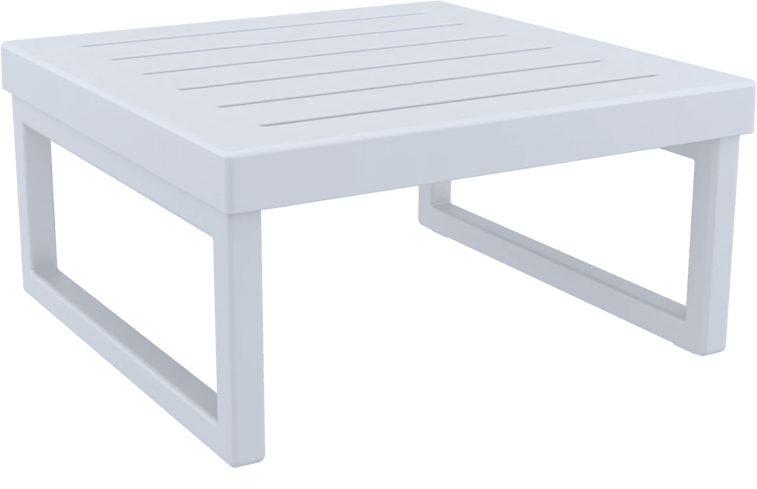Siesta Mykonos Lounge Table Base Silver Grey | Office Furniture Designs