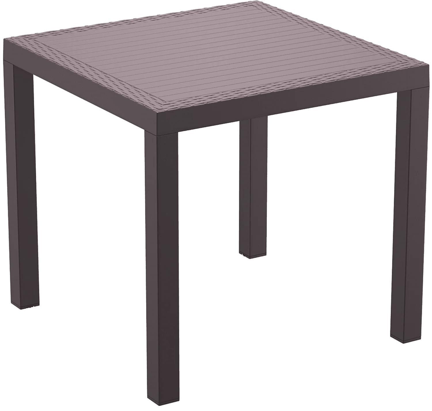 Siesta Orlando Table 80 Chocolate | Office Furniture Designs