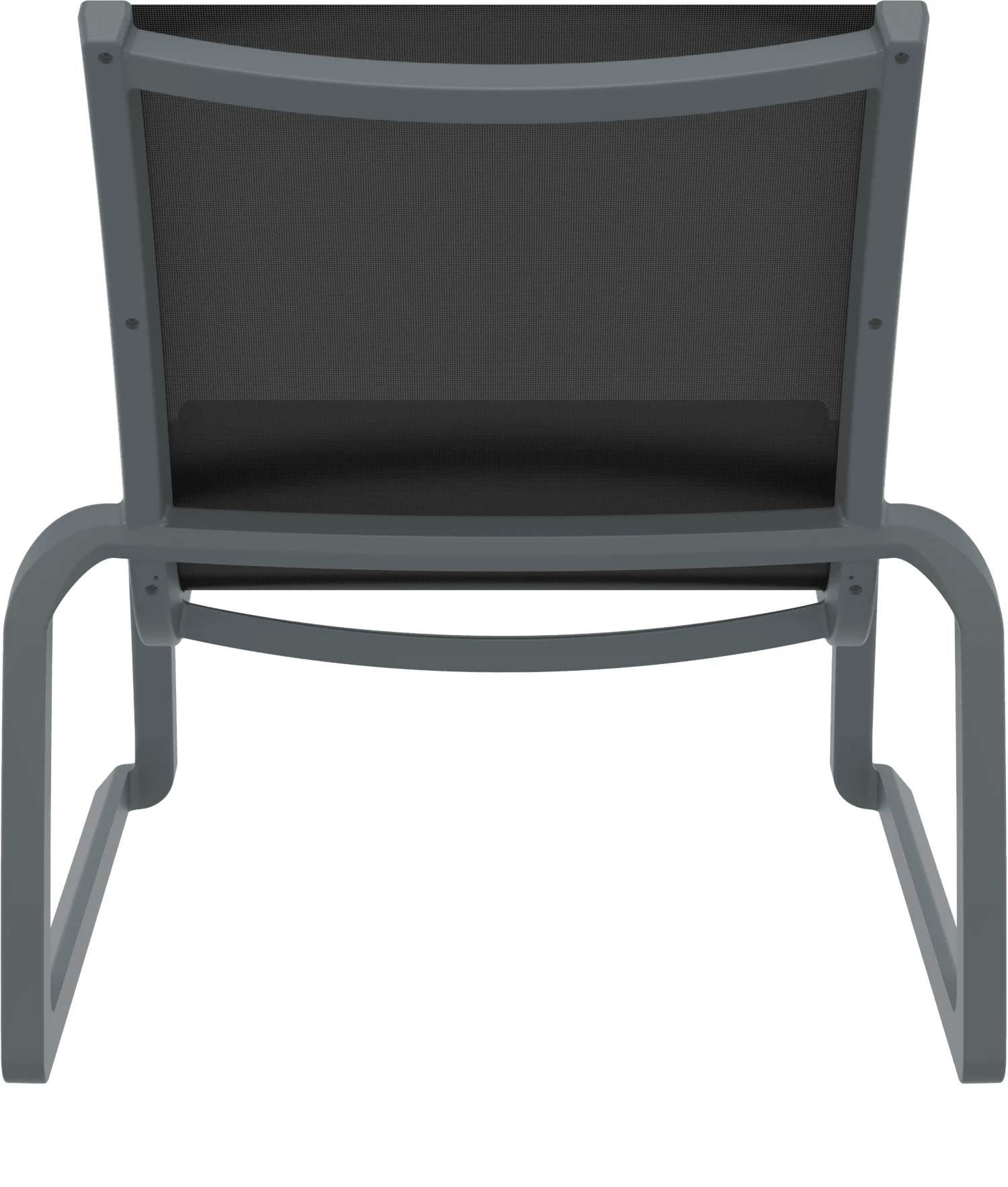 Siesta Pacific Lounge Chair Anthracite & Black | Office Furniture Designs