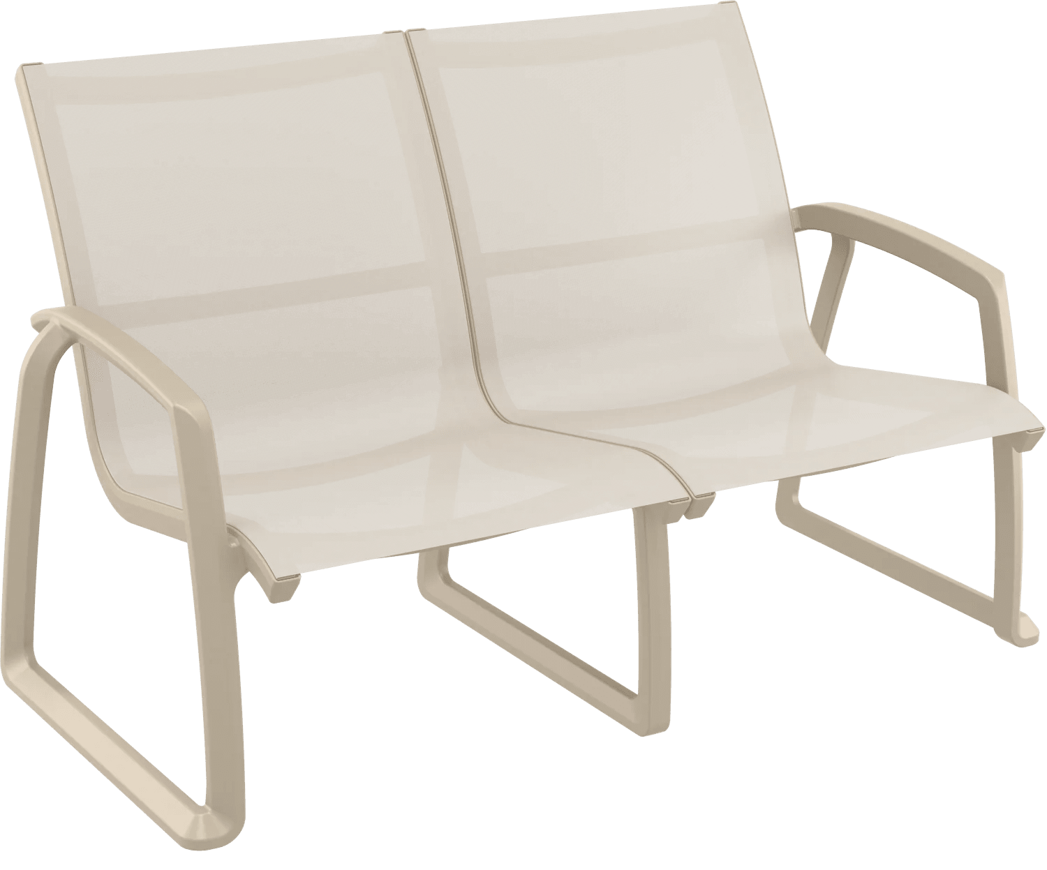 Siesta Pacific Lounge Sofa Armchair Taupe | Office Furniture Designs