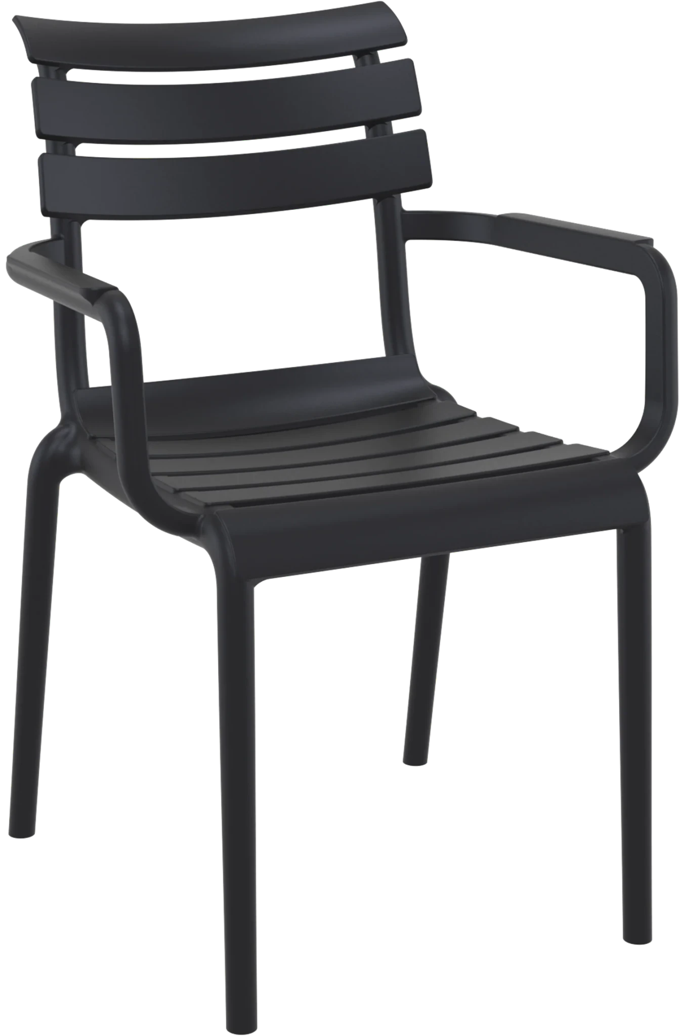 Siesta Paris Arm Chair Black | Office Furniture Designs