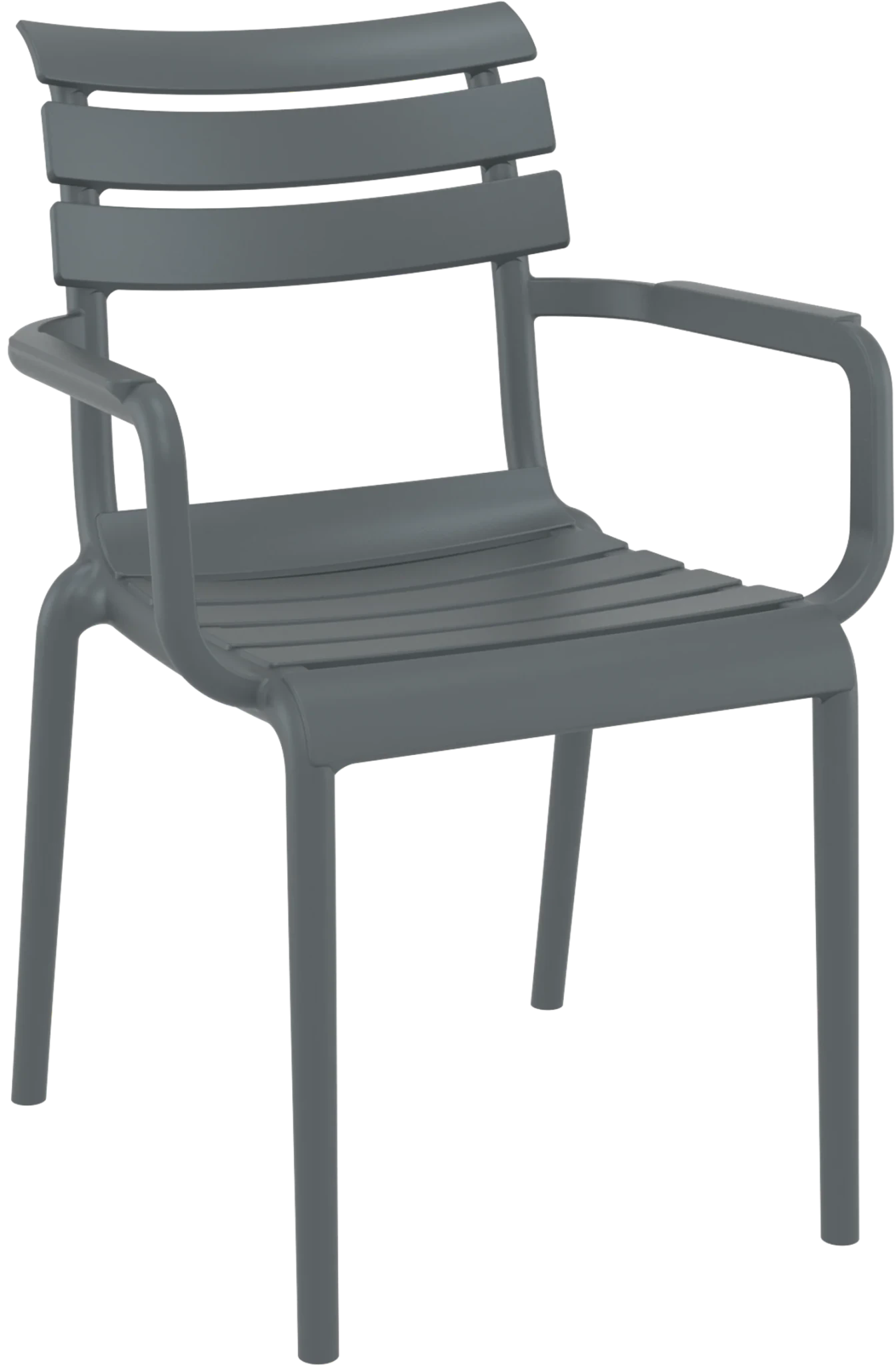 Siesta Paris Arm Chair Dark Grey | Office Furniture Designs