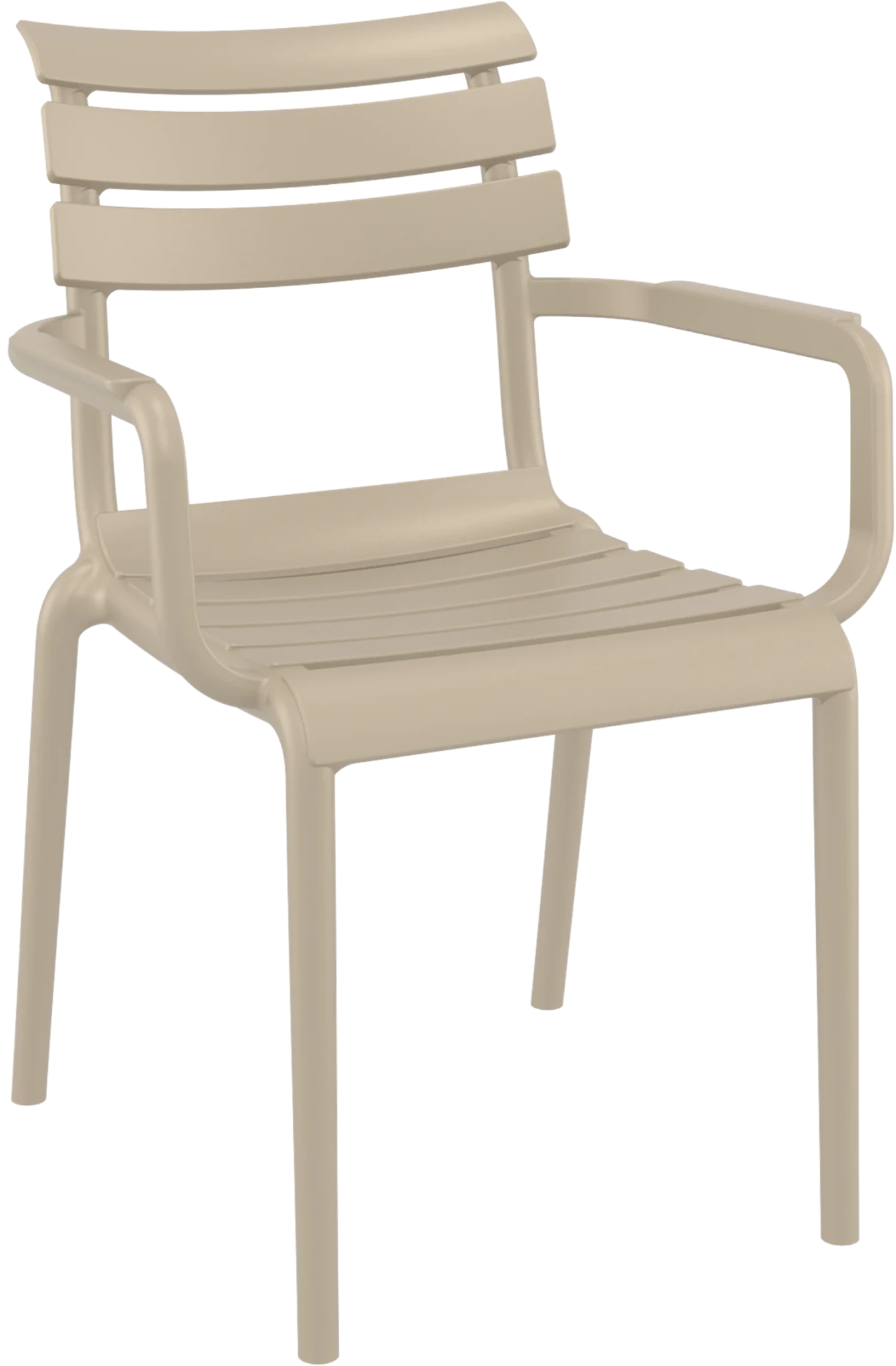 Siesta Paris Arm Chair Taupe | Office Furniture Designs