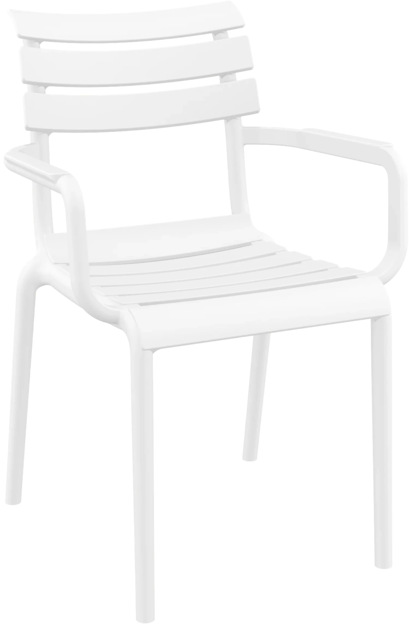 Siesta Paris Arm Chair White | Office Furniture Designs