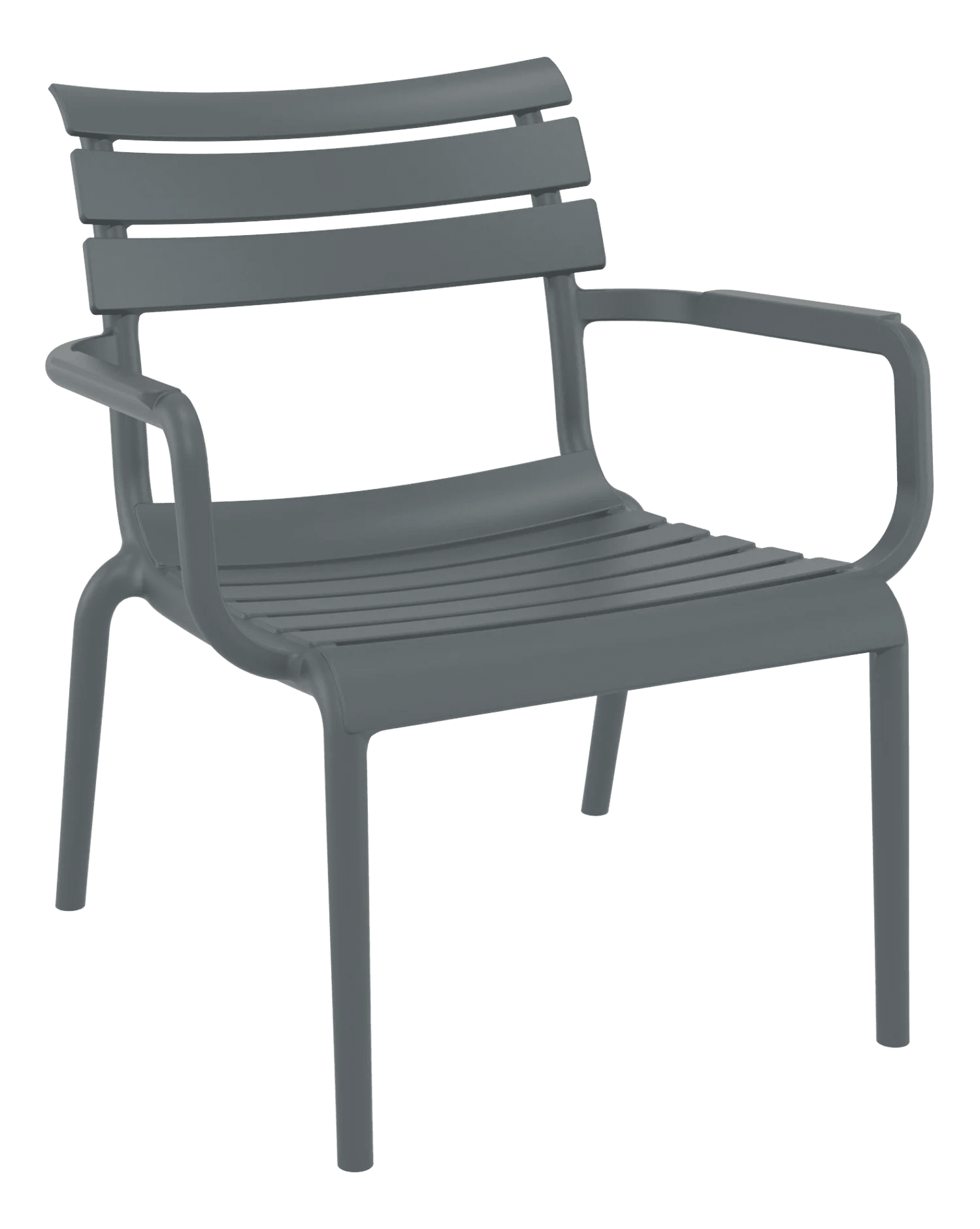 Siesta Paris Lounge Armchair Anthracite | Office Furniture Designs