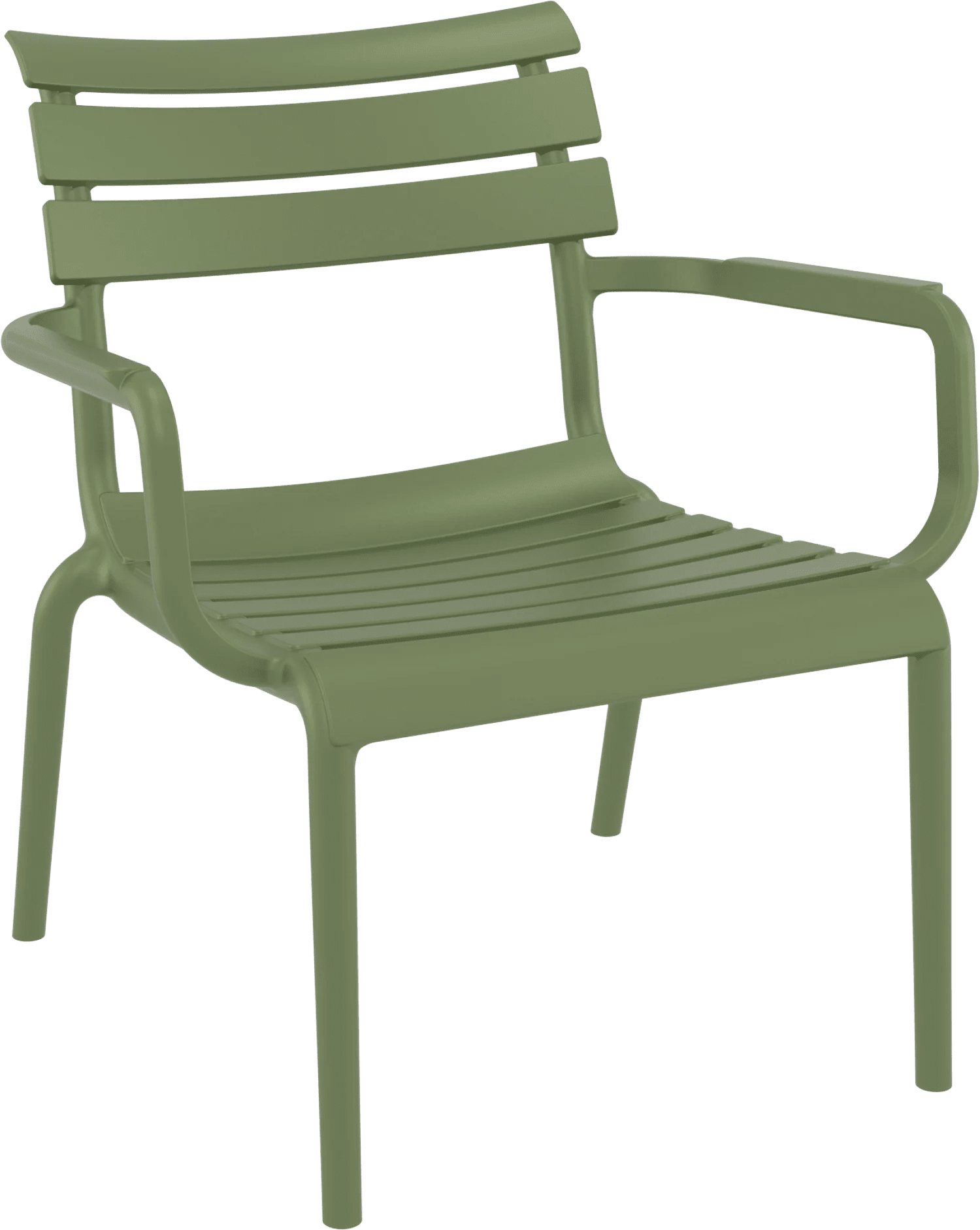 Siesta Paris Lounge Armchair Olive | Office Furniture Designs