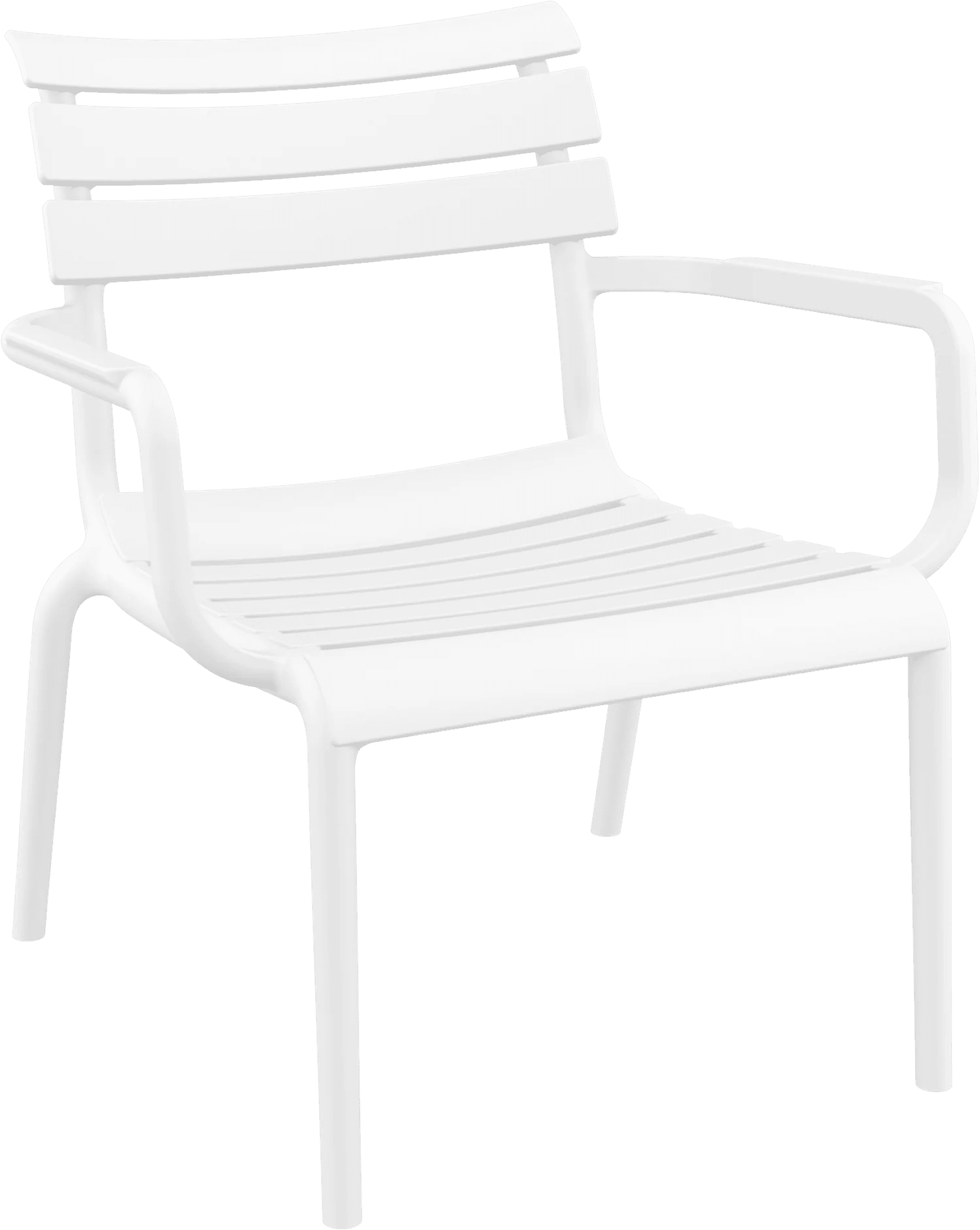 Siesta Paris Lounge Armchair White | Office Furniture Designs