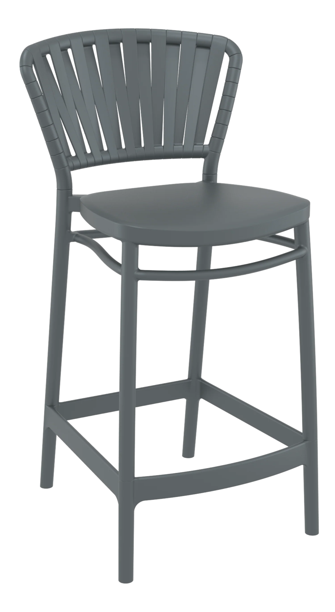 Siesta Portofino Stool 65cm - Counter Stool Anthracite | Office Furniture Designs