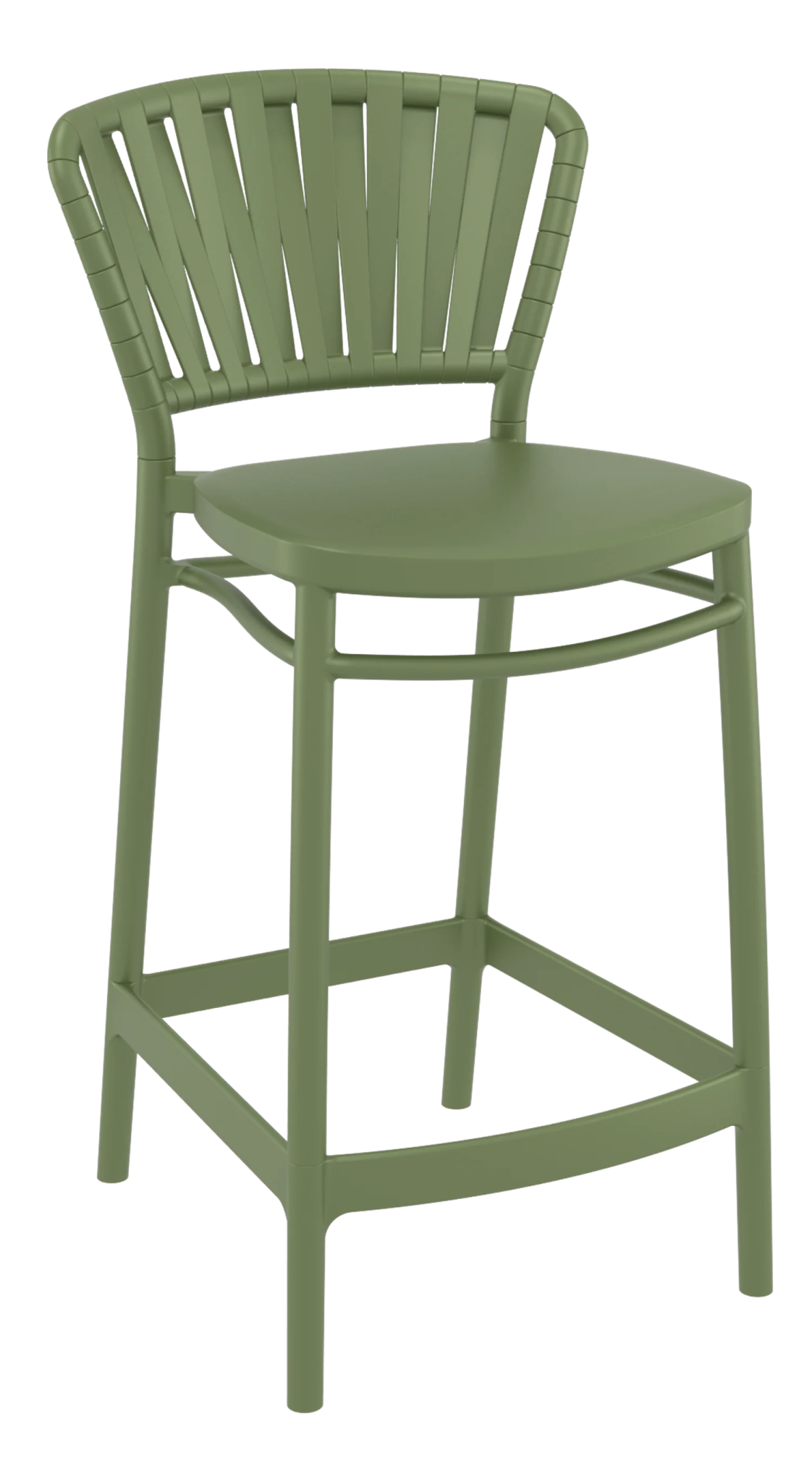Siesta Portofino Stool 65cm - Counter Stool Olive | Office Furniture Designs