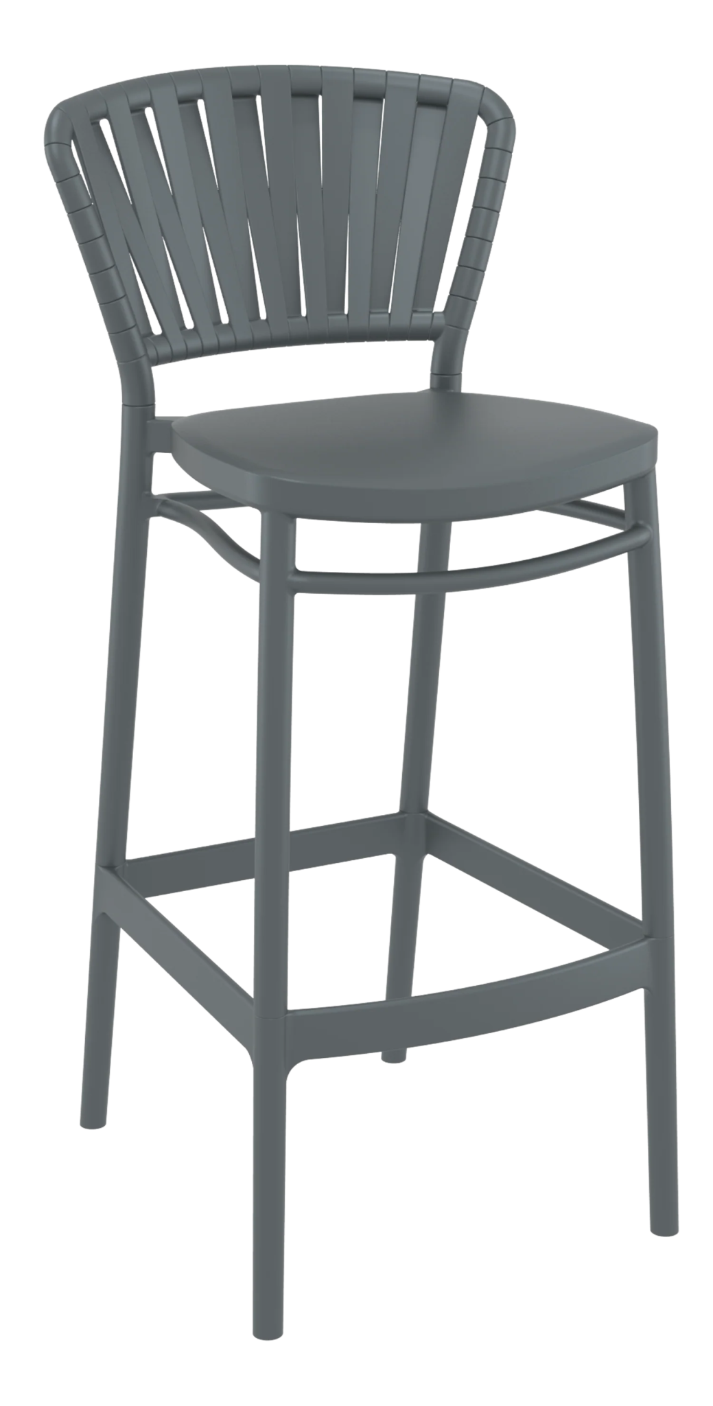 Siesta Portofino Stool 75cm - Bar Stool Anthracite | Office Furniture Designs