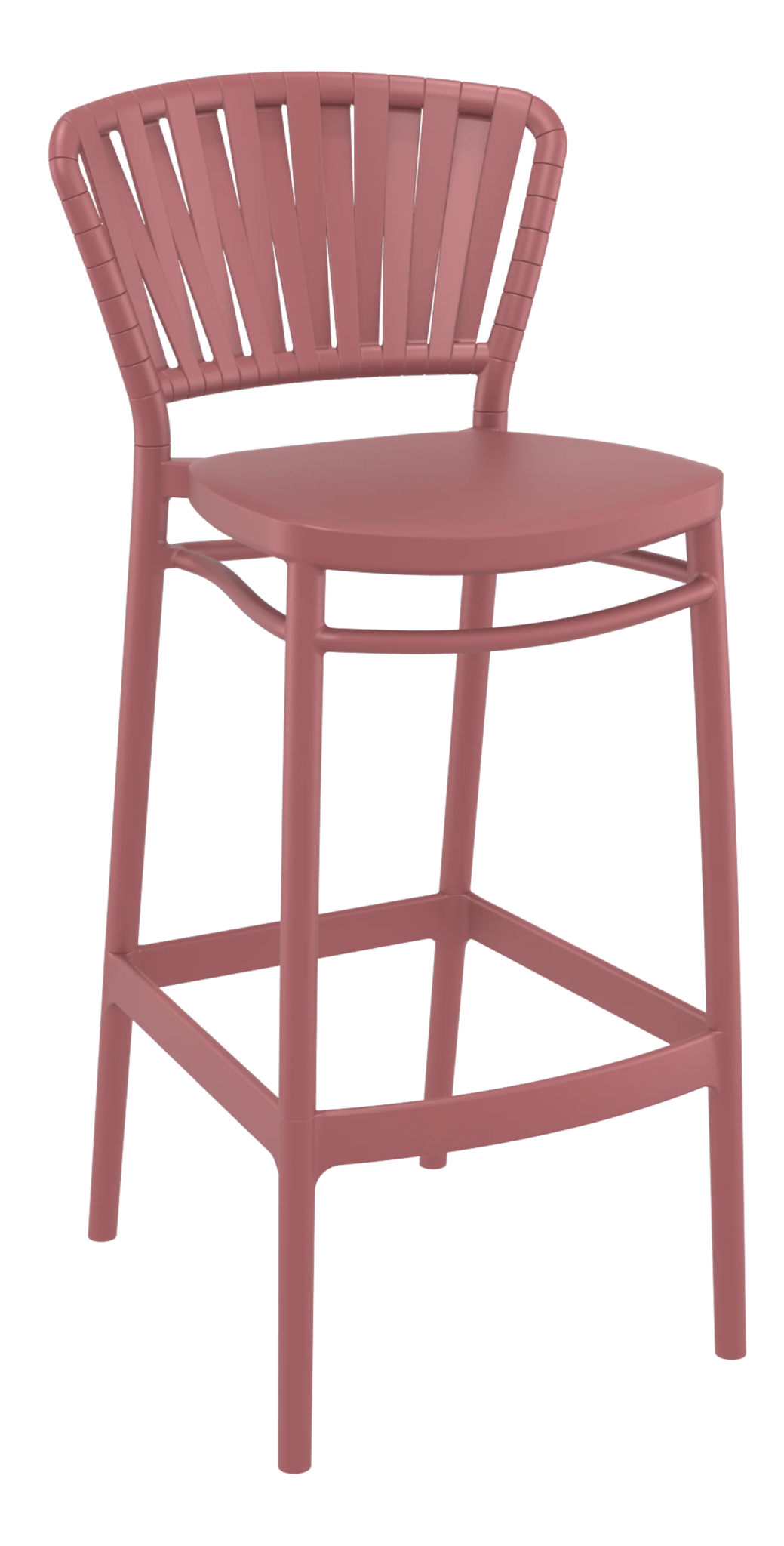 Siesta Portofino Stool 75cm - Bar Stool Marsala | Office Furniture Designs