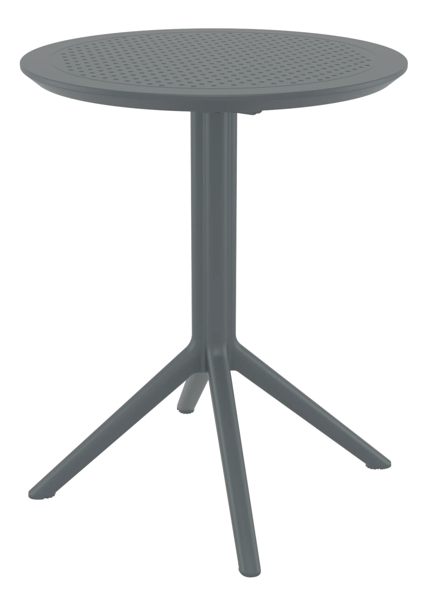 Siesta Sky Folding Table 60 Round Anthracite | Office Furniture Designs