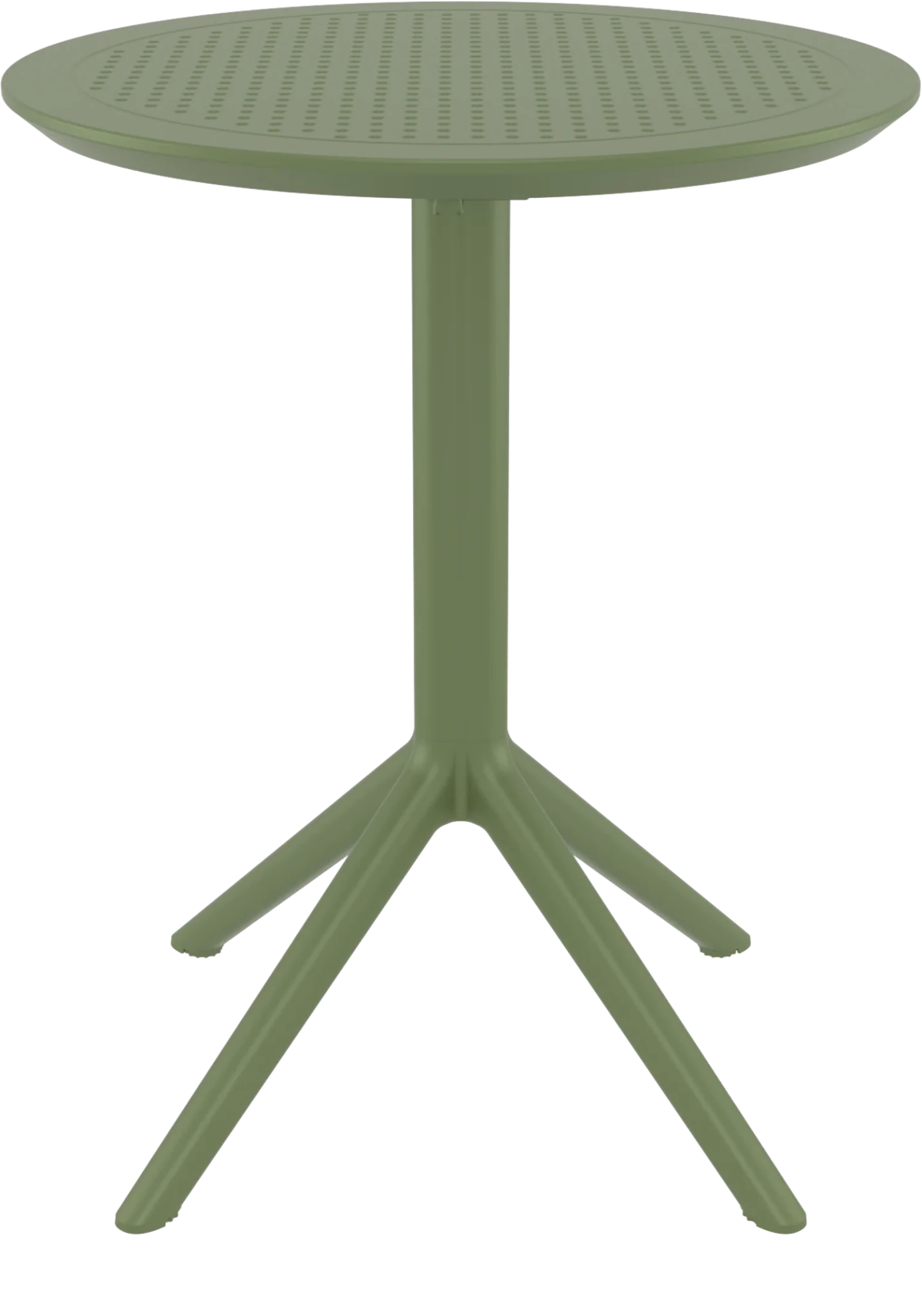 Siesta Sky Folding Table 60 Round Olive | Office Furniture Designs