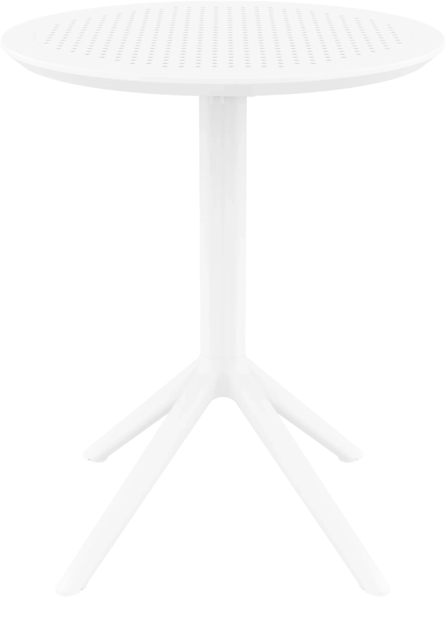 Siesta Sky Folding Table 60 Round White | Office Furniture Designs