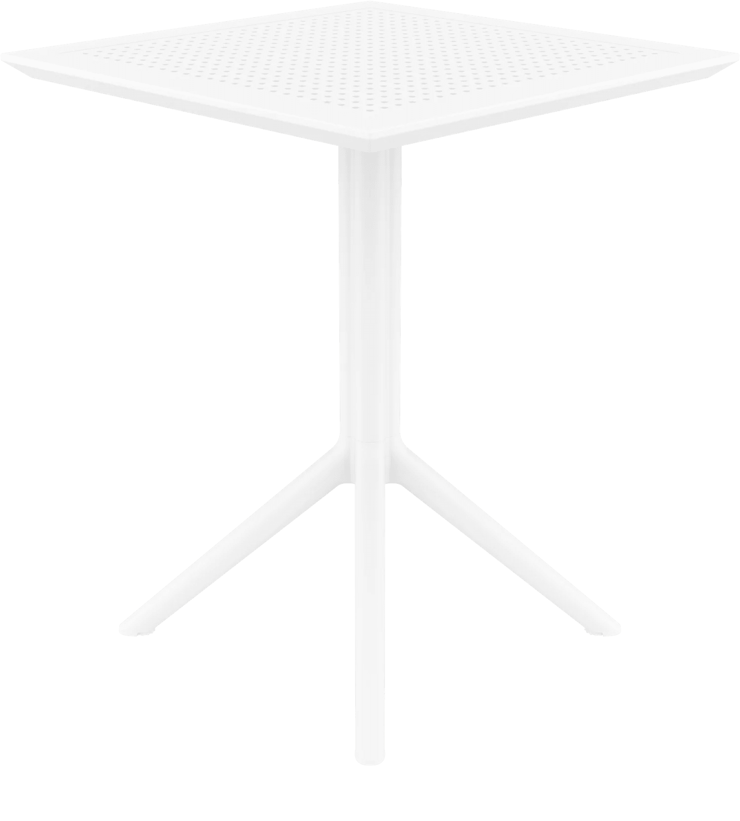 Siesta Sky Folding Table 60 Square White | Office Furniture Designs