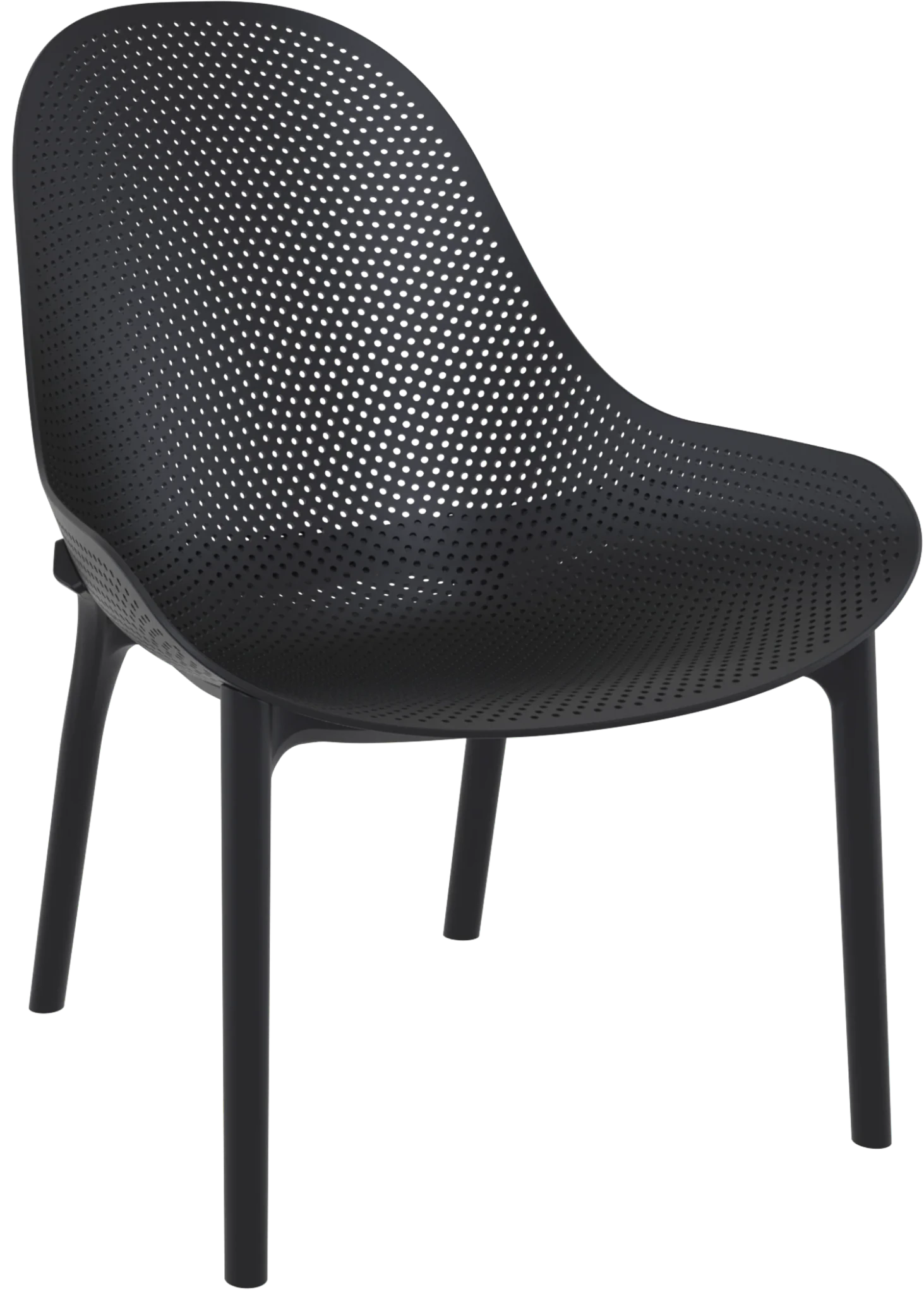 Siesta Sky Lounge Black | Office Furniture Designs