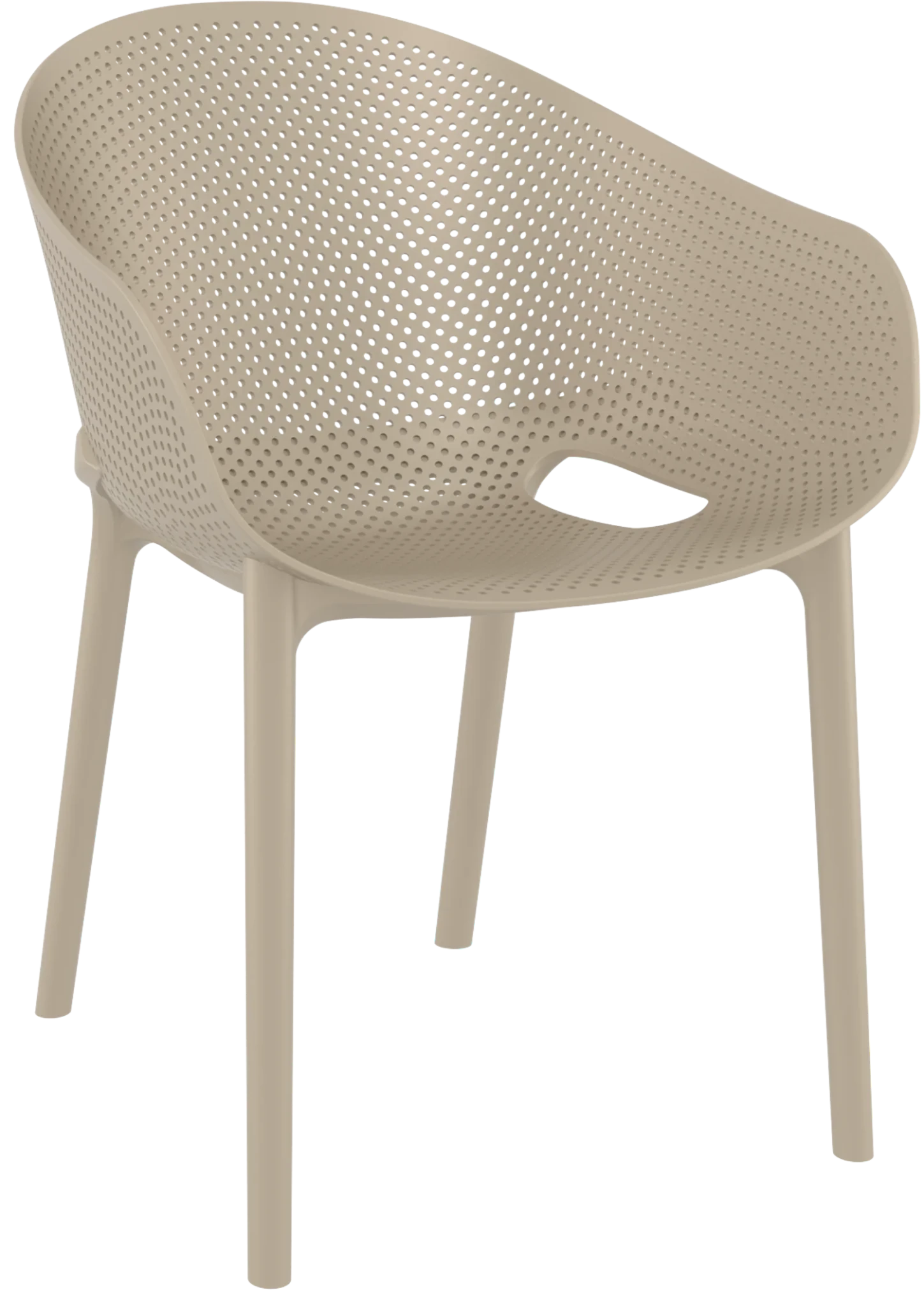 Siesta Sky Pro Chair Taupe | Office Furniture Designs