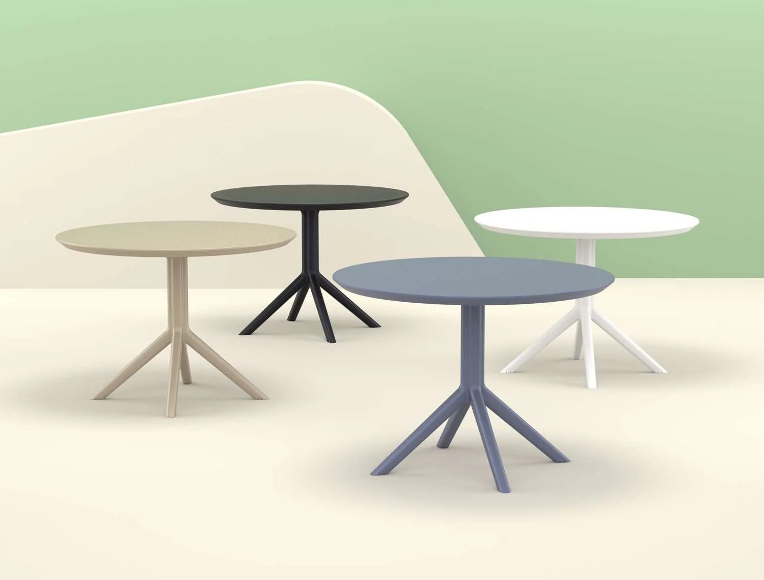 Siesta Sky Table 105 White | Office Furniture Designs