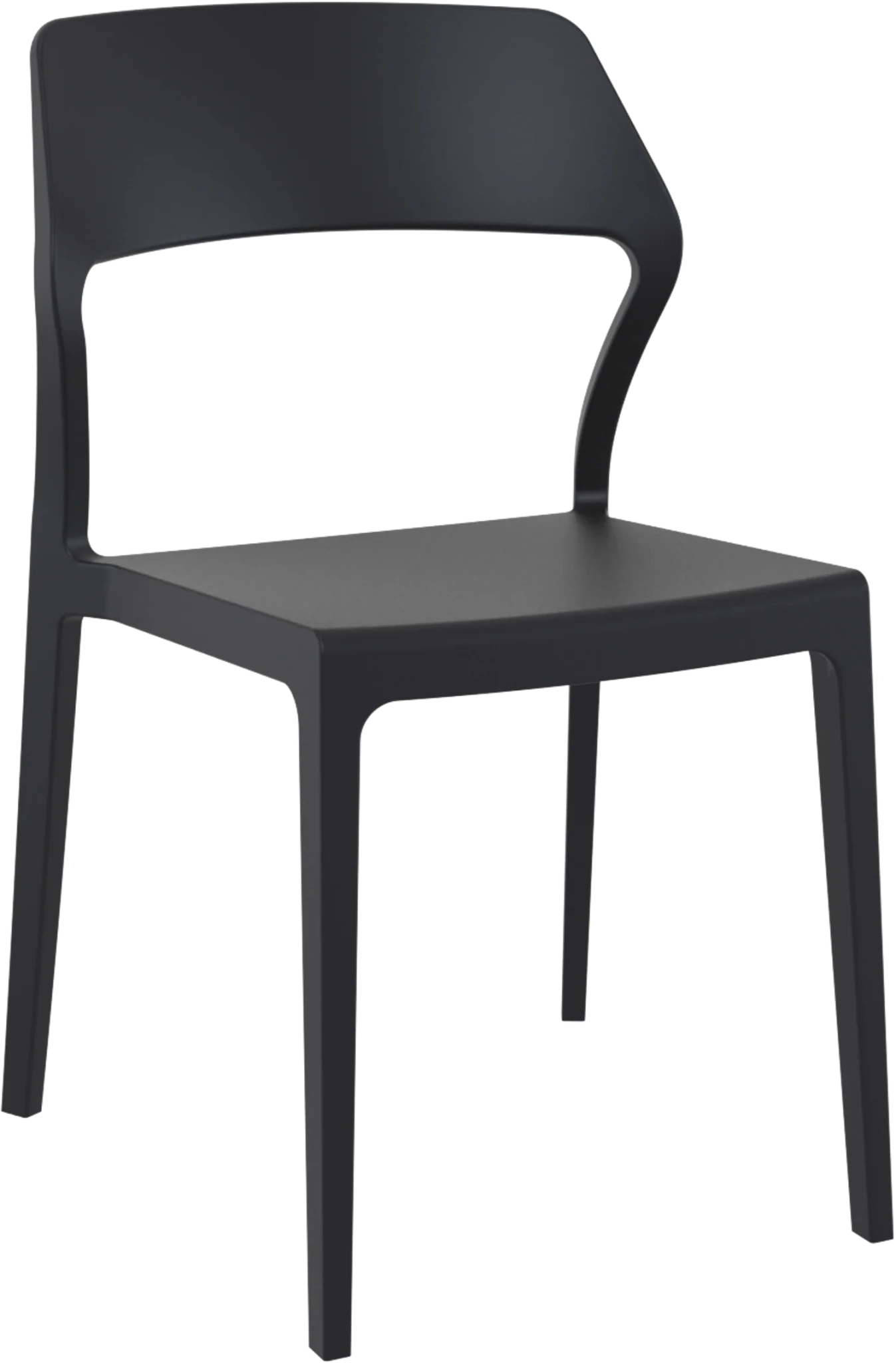 Siesta Snow Chair Black | Office Furniture Designs