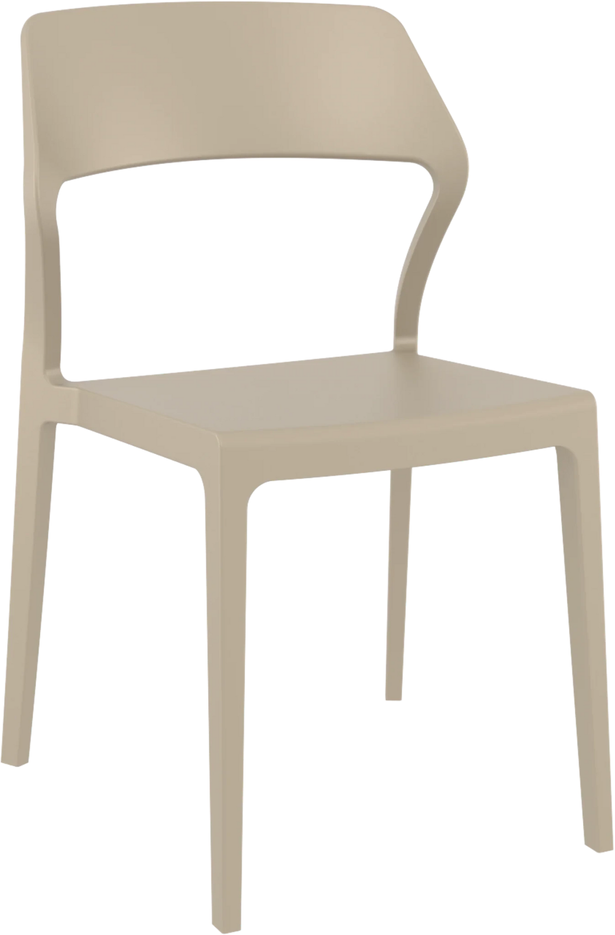 Siesta Snow Chair Taupe | Office Furniture Designs