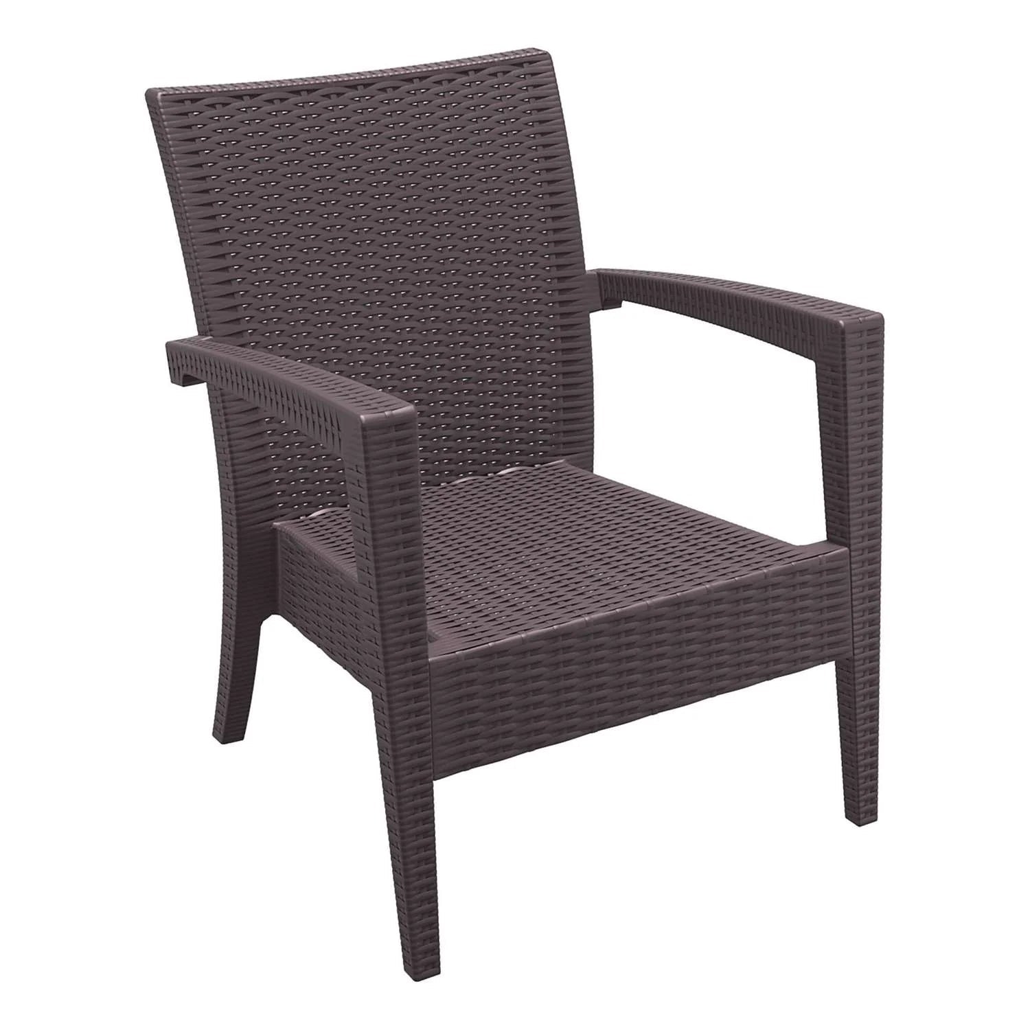Siesta Tequila Armchair None Chocolate | Office Furniture Designs