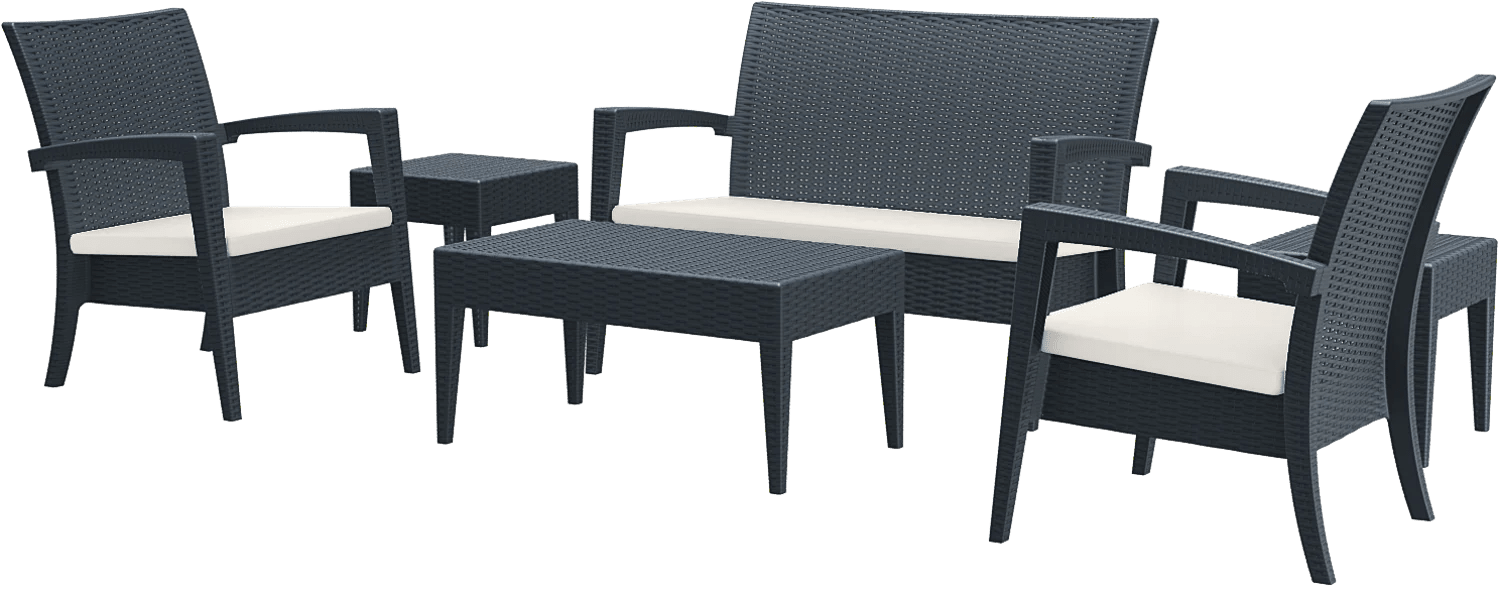 Siesta Tequila Lounge Set Anthracite Beige | Office Furniture Designs
