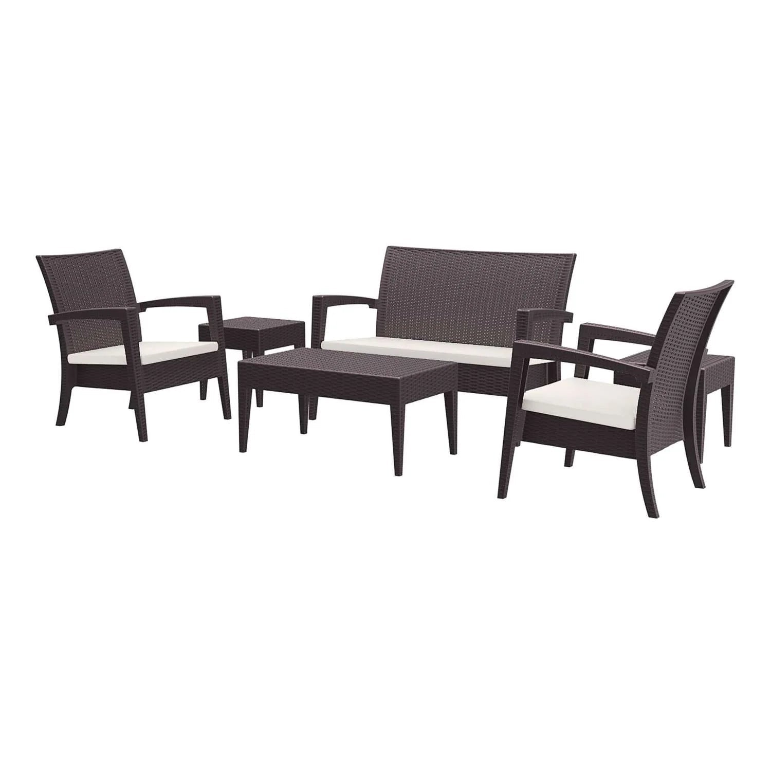 Siesta Tequila Lounge Set Chocolate Beige | Office Furniture Designs