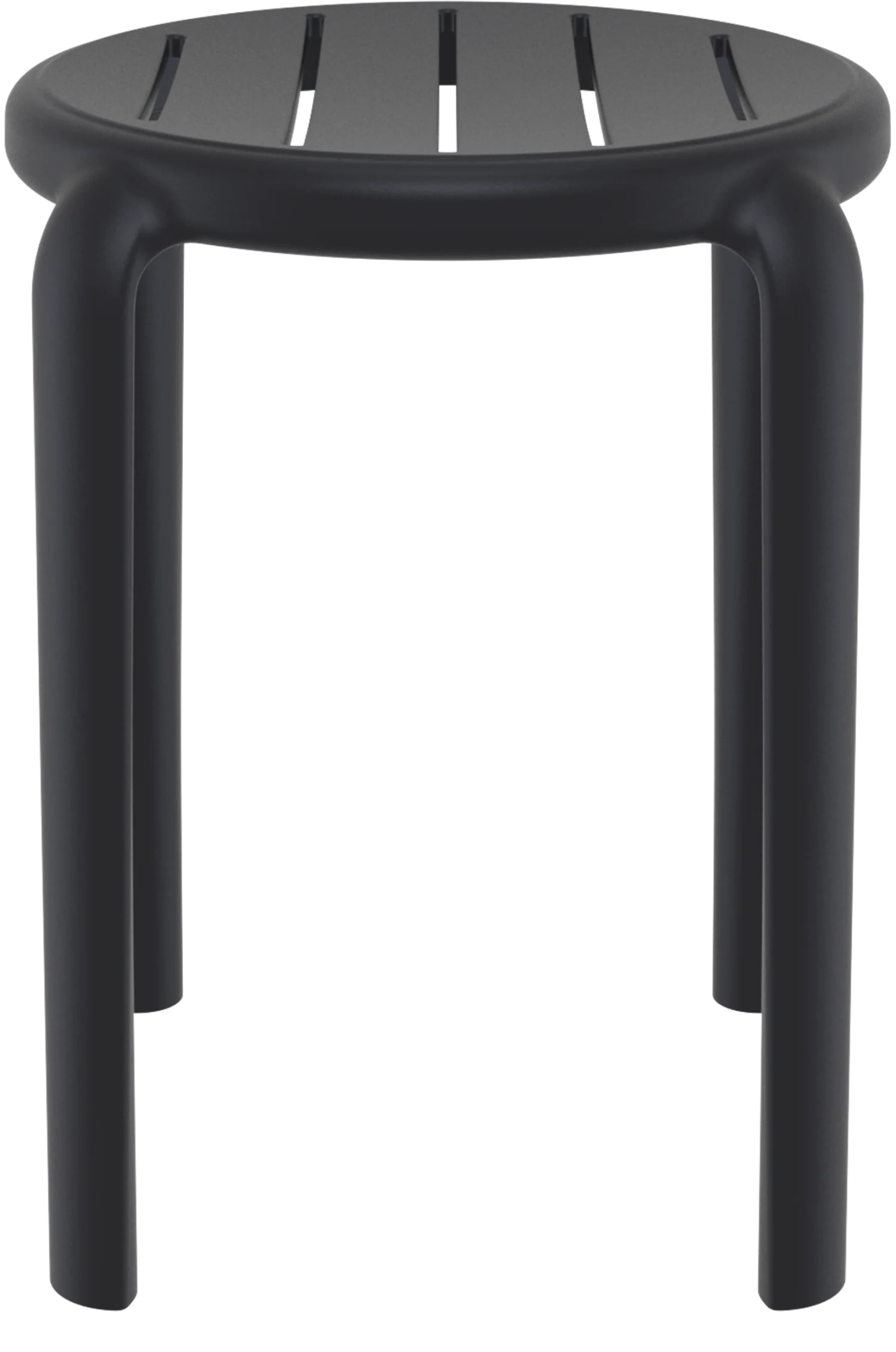 Siesta Tom Bar Stool 45cm Black | Office Furniture Designs