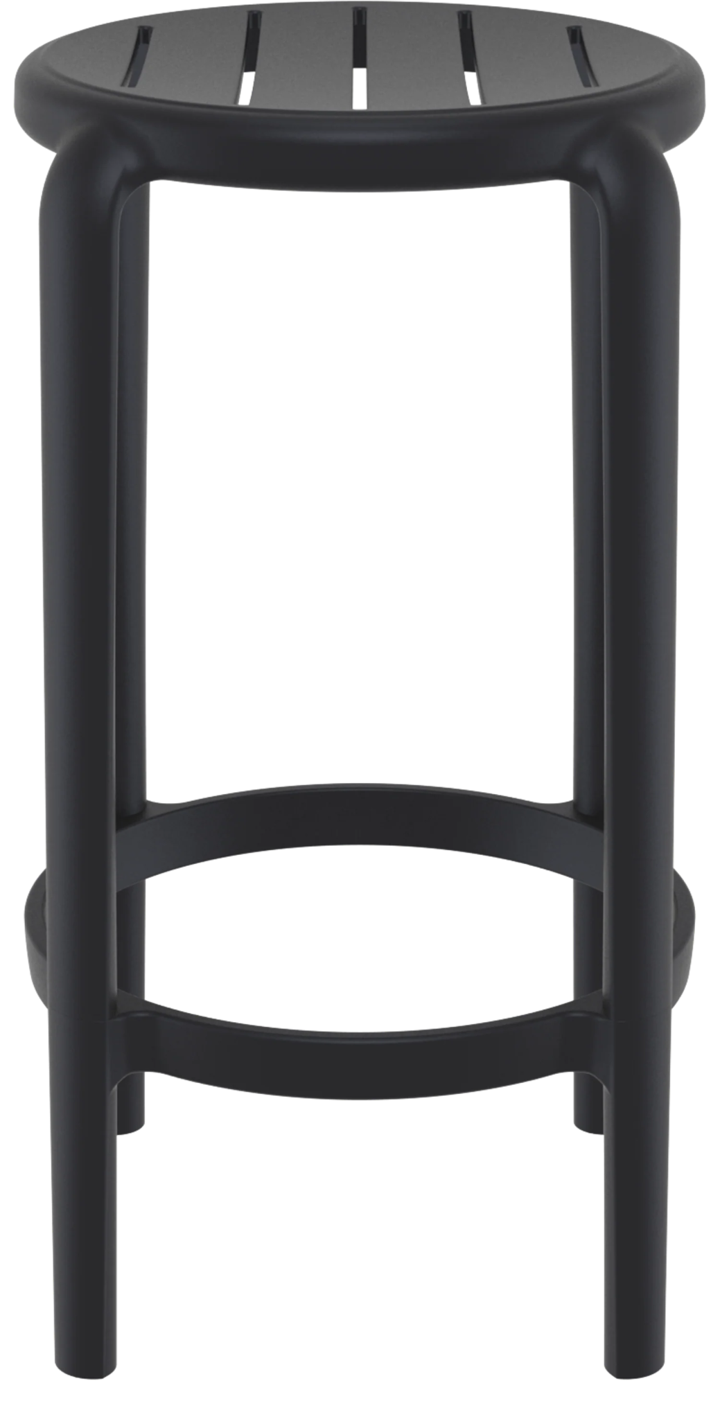 Siesta Tom Bar Stool 65cm Black | Office Furniture Designs