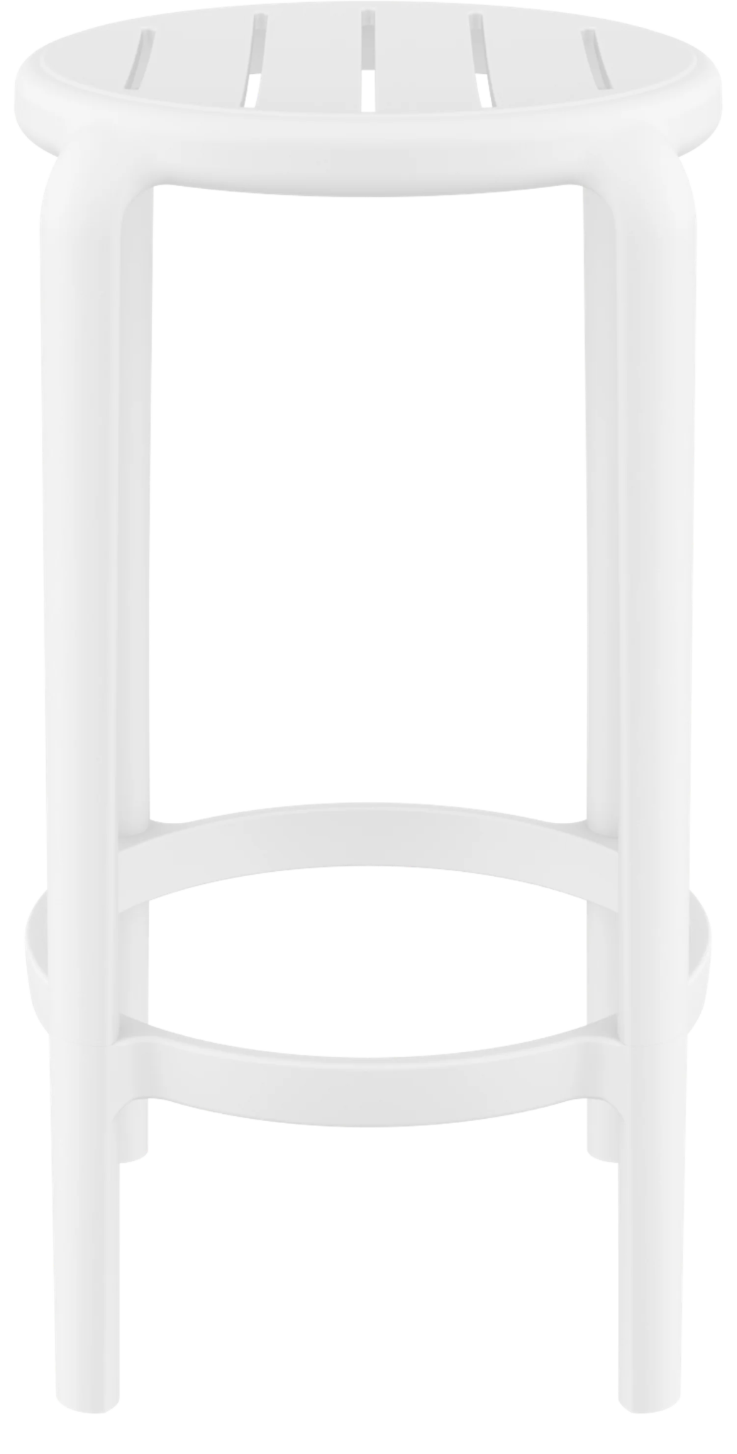 Siesta Tom Bar Stool 65cm White | Office Furniture Designs