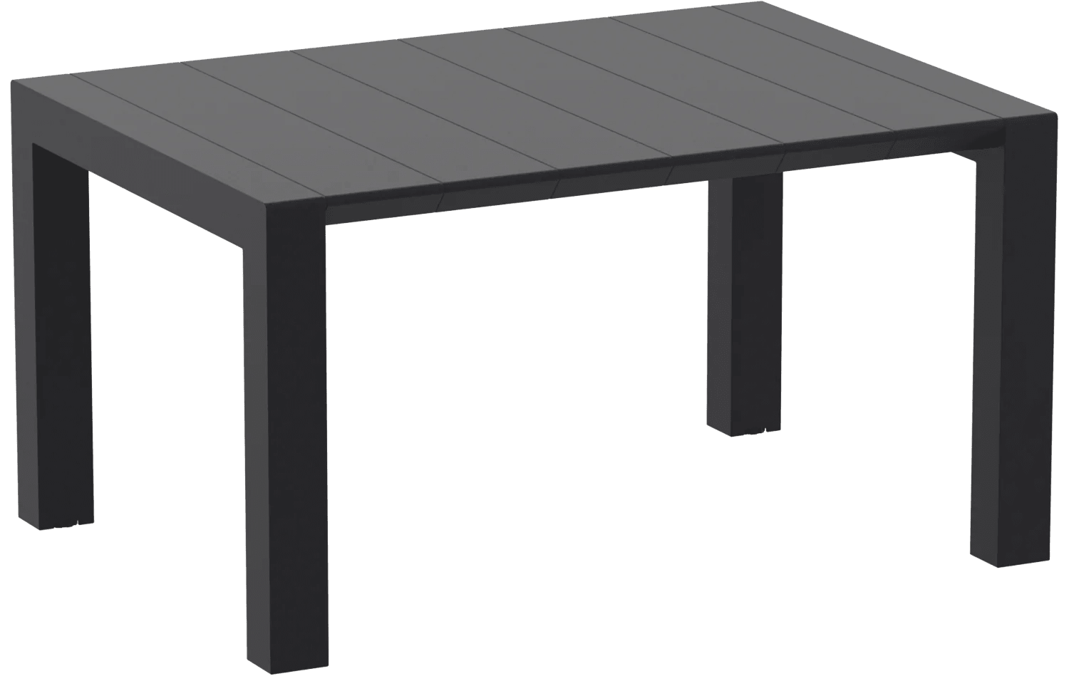 Siesta Vegas Table 100/140cm Black | Office Furniture Designs