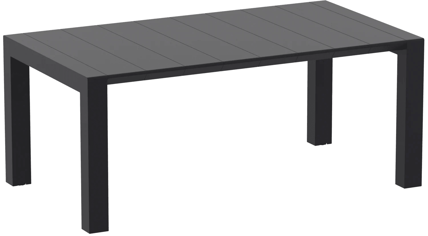 Siesta Vegas Table 180/220cm Black | Office Furniture Designs