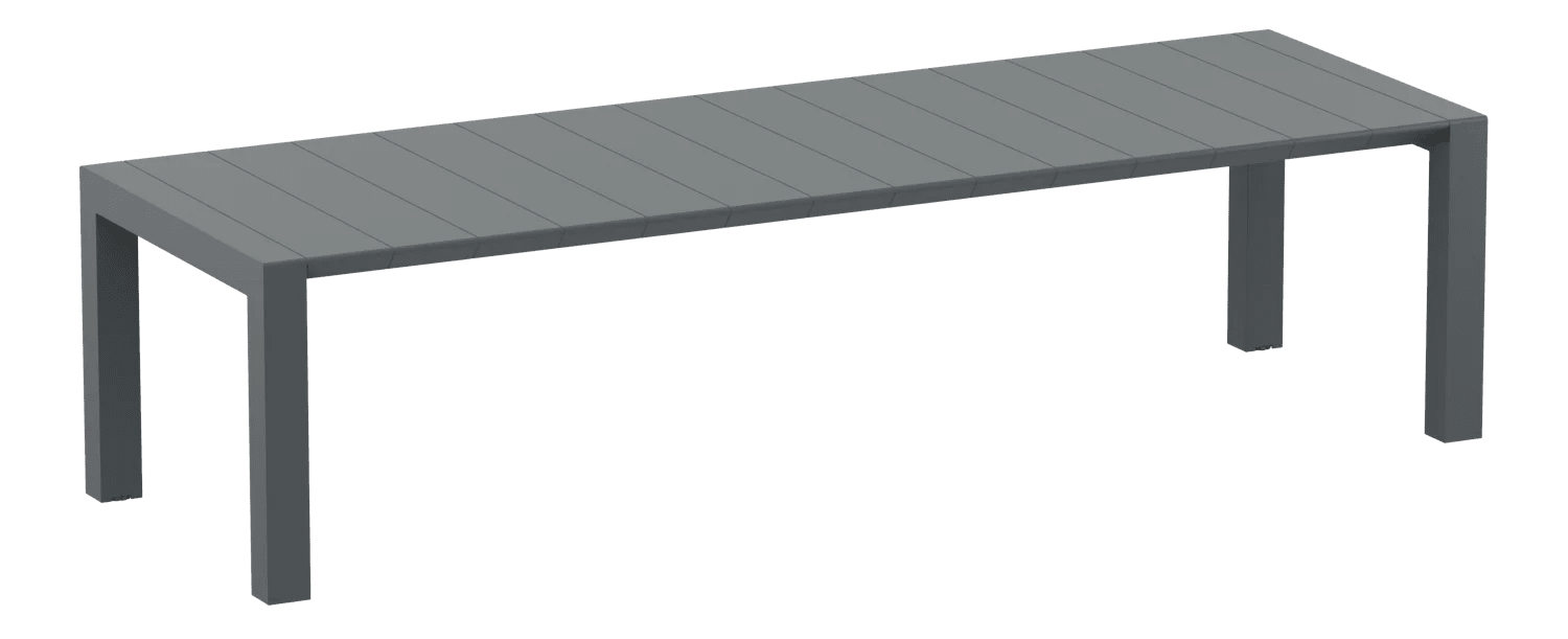 Siesta Vegas Table 260/300cm Anthracite | Office Furniture Designs