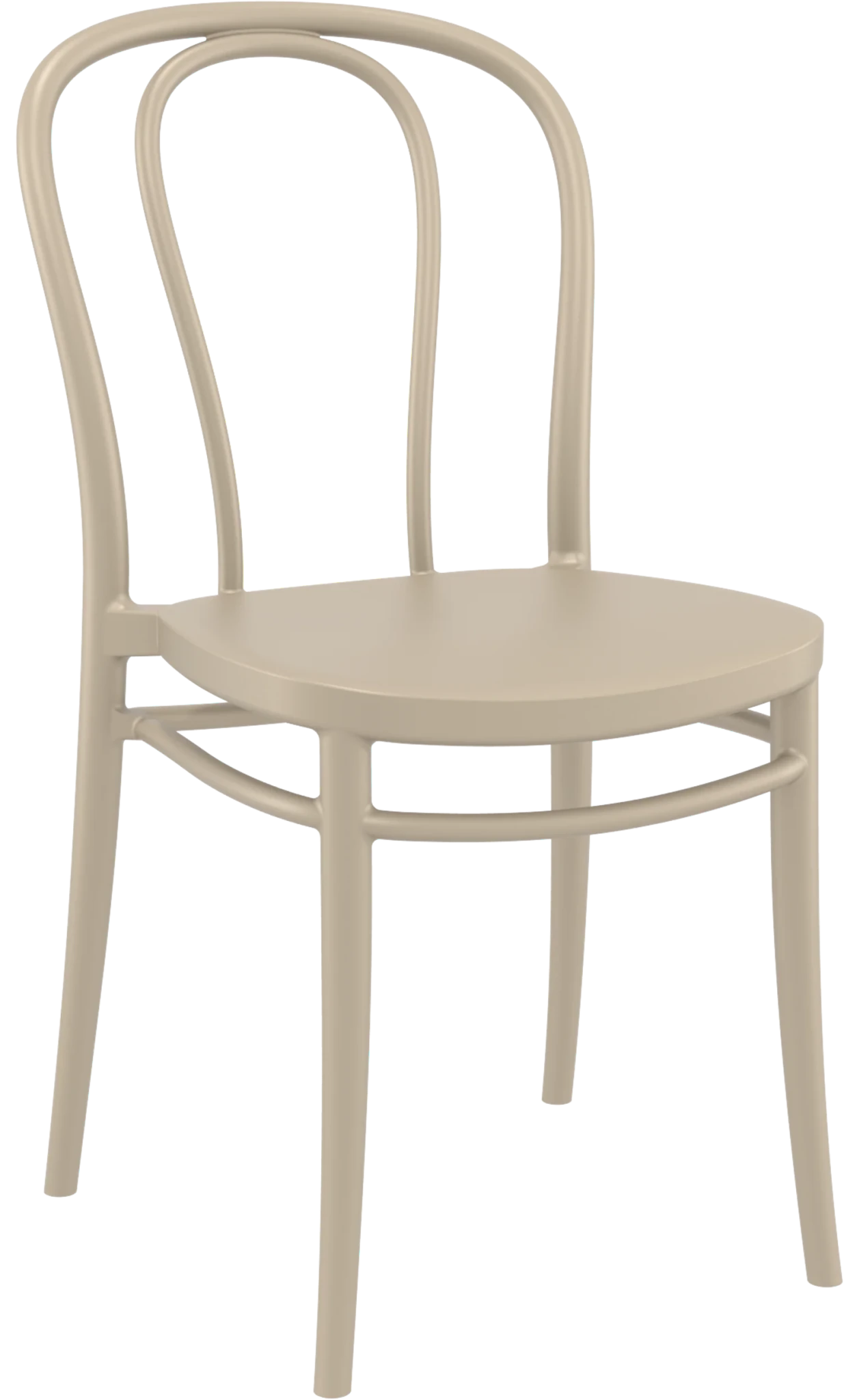 Siesta Victor Bentwood Chair Taupe | Office Furniture Designs