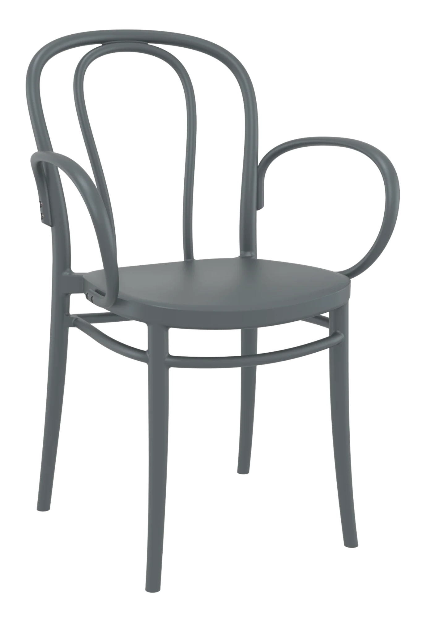 Siesta Victor Bentwood XL Arm Chair Anthracite | Office Furniture Designs