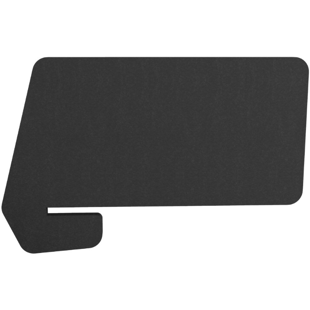Slide On Eco Panel Screen 820W x 27D x 400mmH 820W x 27D x 400H Black | Office Furniture Designs