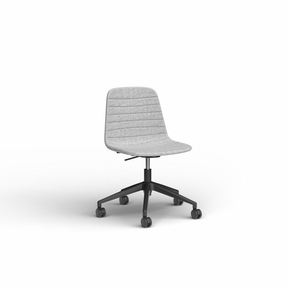 Sofia Office Chair Fabric Lift With Tilt Black & Grey - Office Furniture Designs