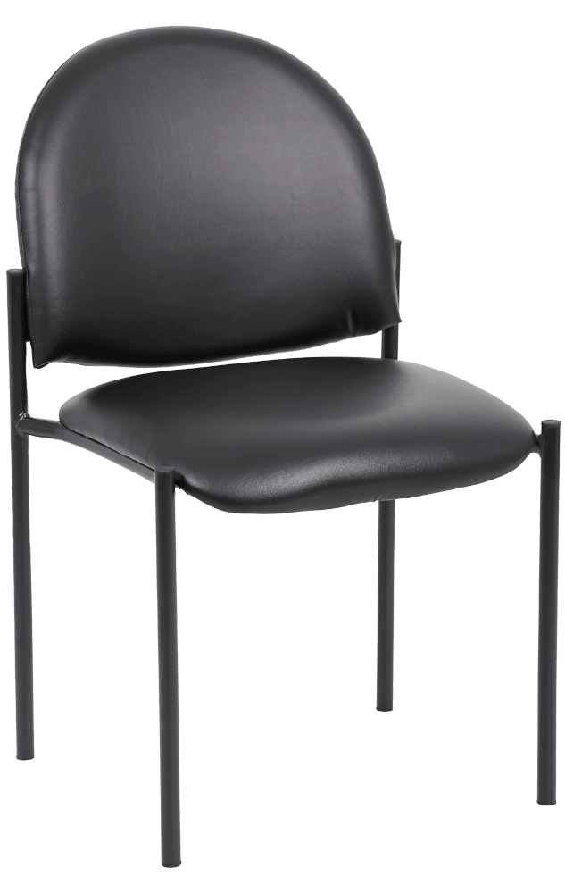 Stacking Chair PU No Arms | Office Furniture Designs