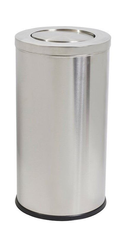Stainless Steel Swing Top Bin 62L | Office Furniture Designs