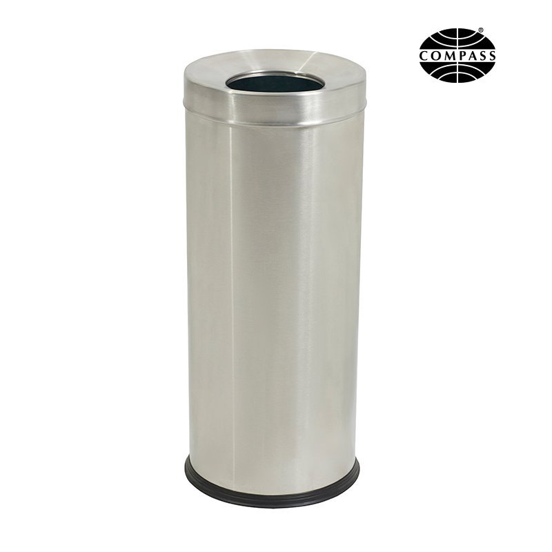 Stainless Steel Tidy Bin 28L - Office Furniture Designs