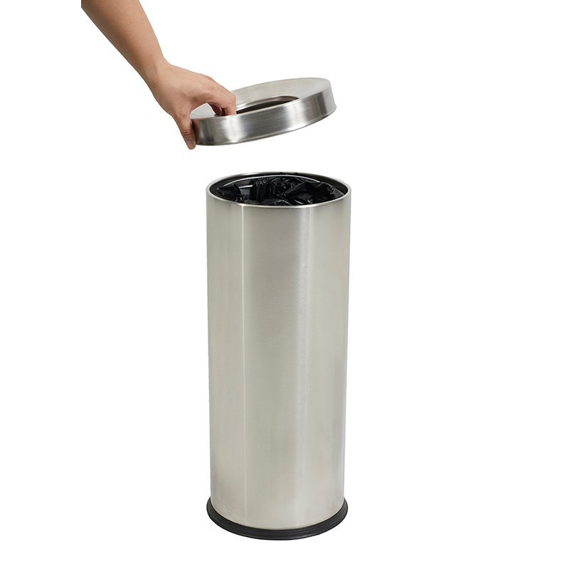 Stainless Steel Tidy Bin 28L - Office Furniture Designs