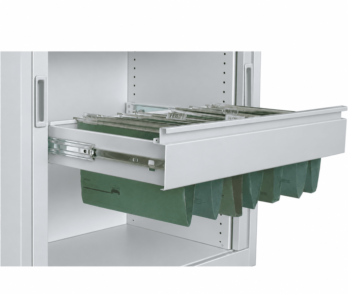 Steelco File Frame Pull Out 900mm Silver | Office Furniture Designs