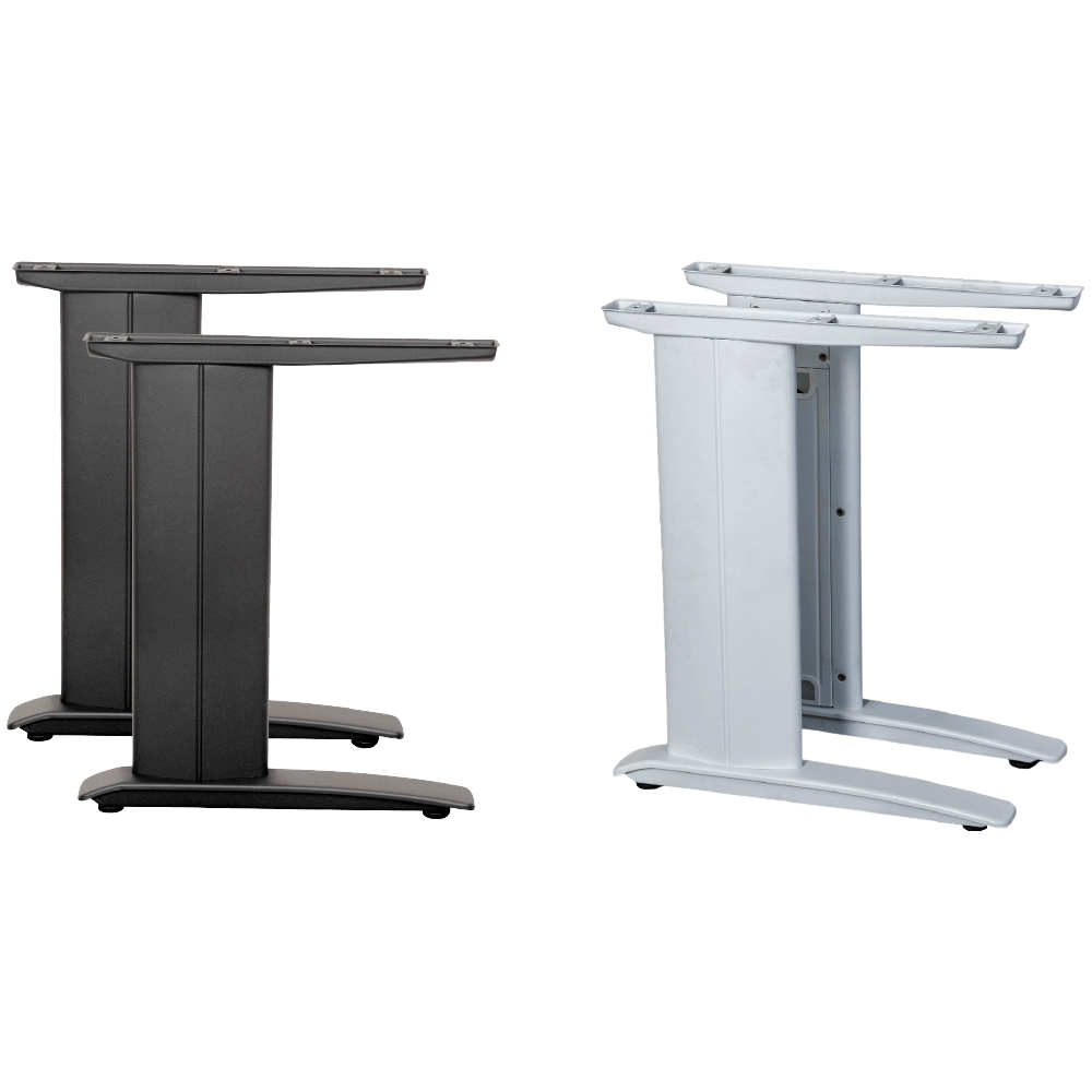 Summit C - Leg (Pair) White | Office Furniture Designs